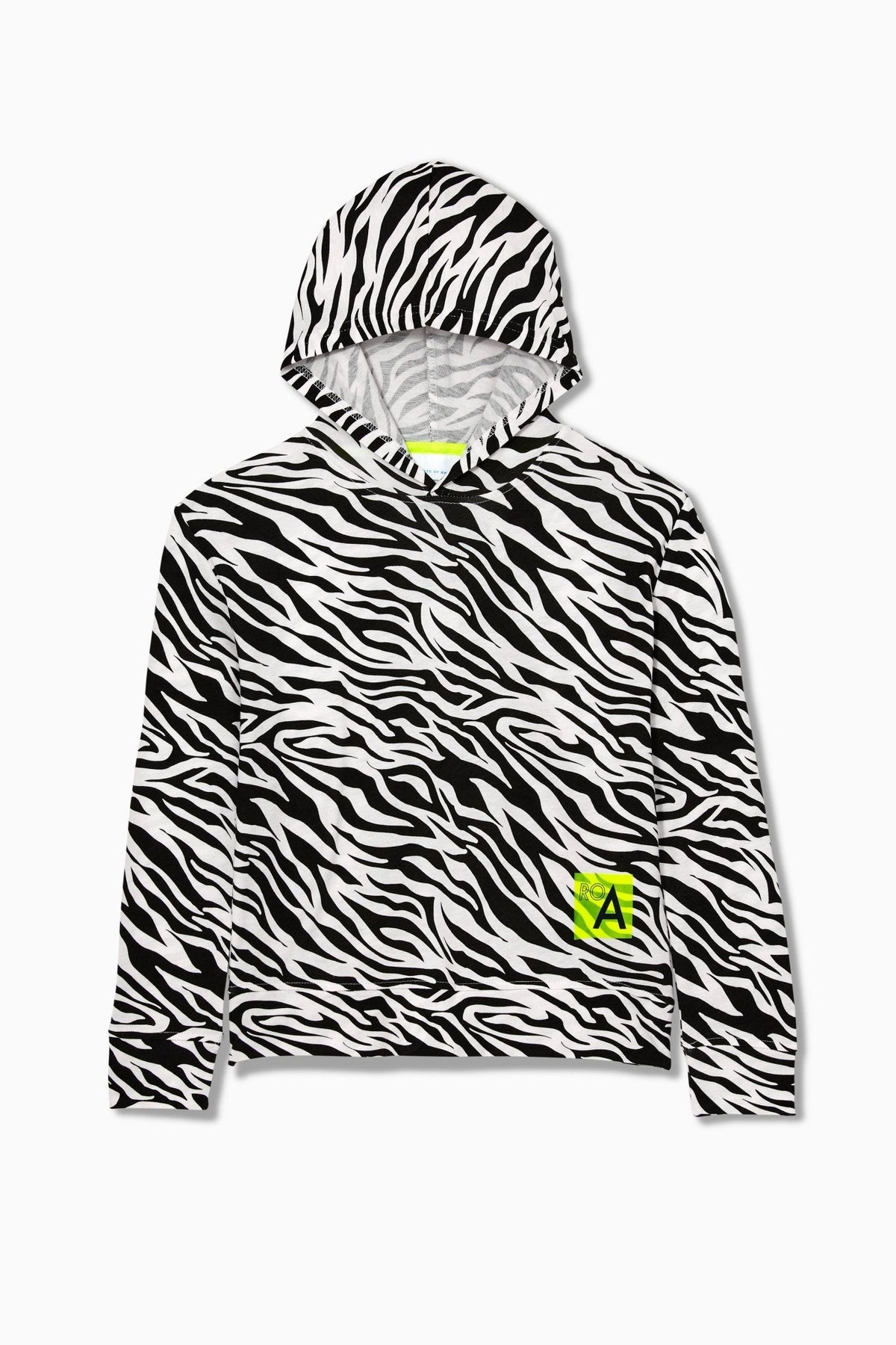 Zebra Hooded TeeTOPSRockets of Awesome