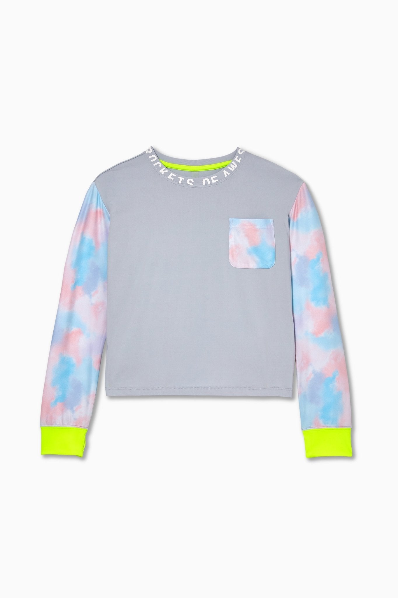 Active Pastel Clouds TeeTOPSRockets of Awesome
