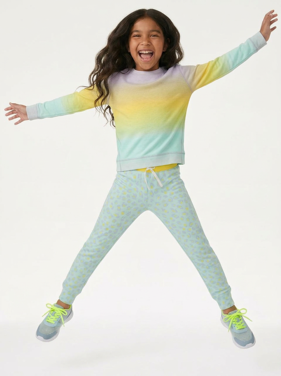 Crazysoft Rainbow Ombre Crew