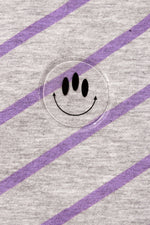 Striped Smiley LeggingBOTTOMSRockets of Awesome