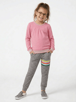 Rainbow Stripe Jogger – HEATHER GREYBOTTOMSRockets of Awesome