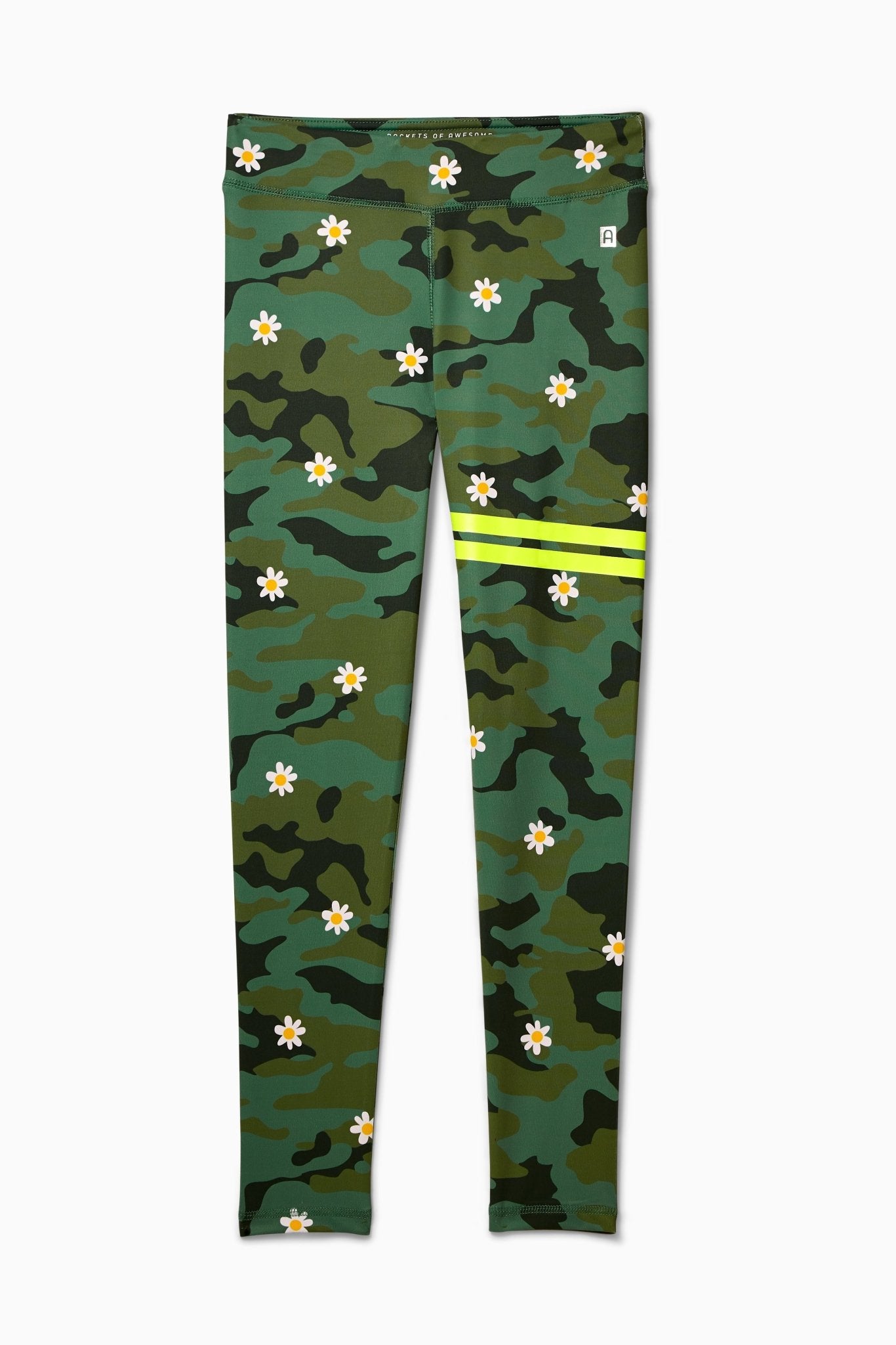 Camo Daisy Tech Legging - FINAL SALEBOTTOMSRockets of Awesome