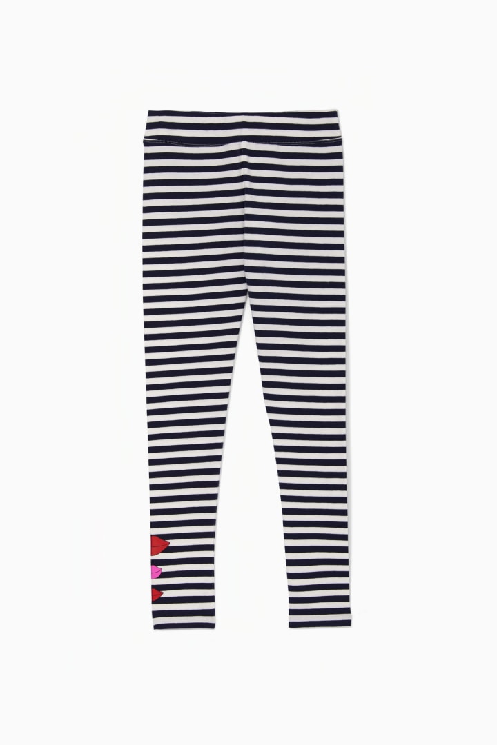 Xo Stripe Leggings - FINAL SALE