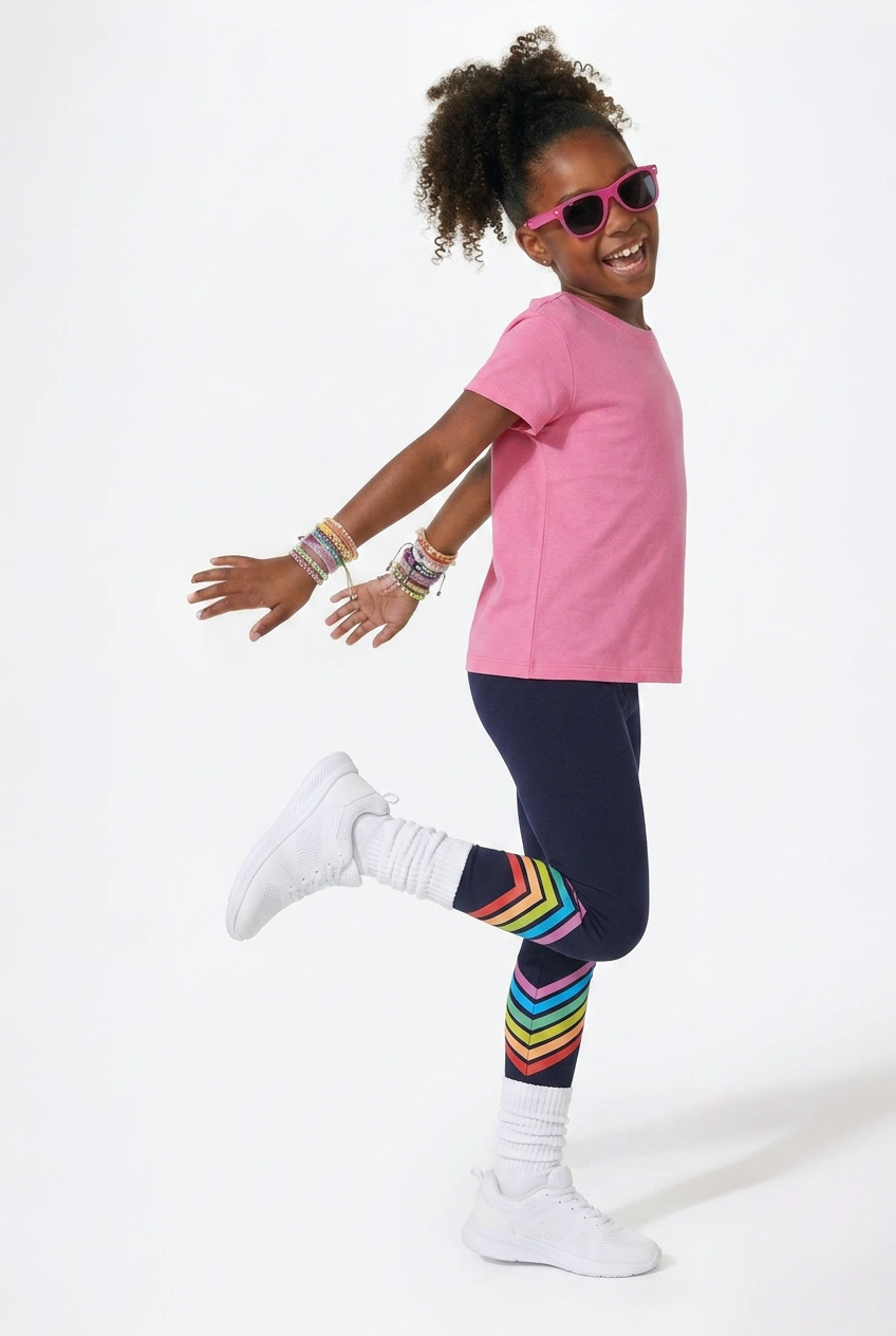 Rainbow Stripe Legging - FINAL SALE
