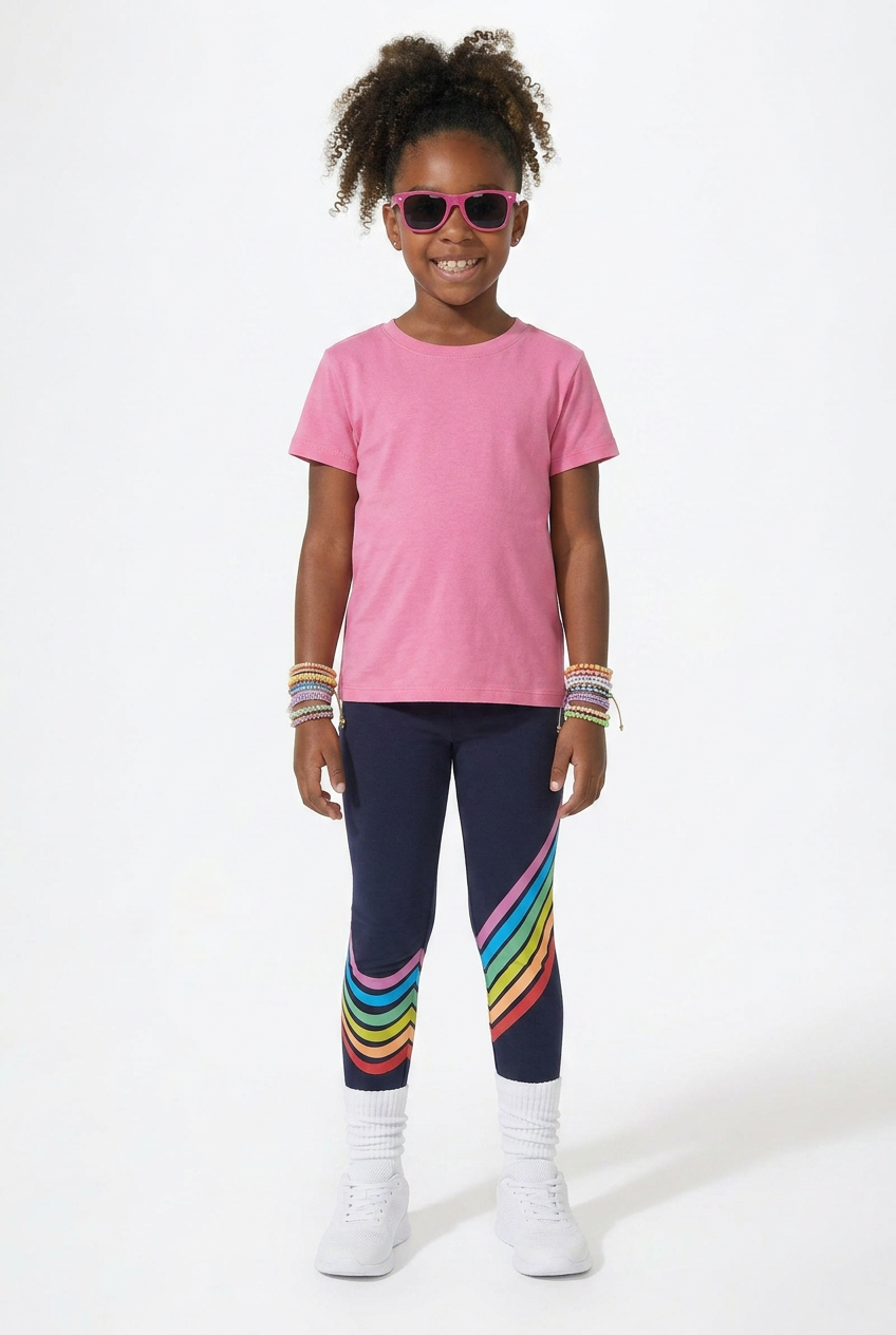 Rainbow Stripe Legging - FINAL SALE