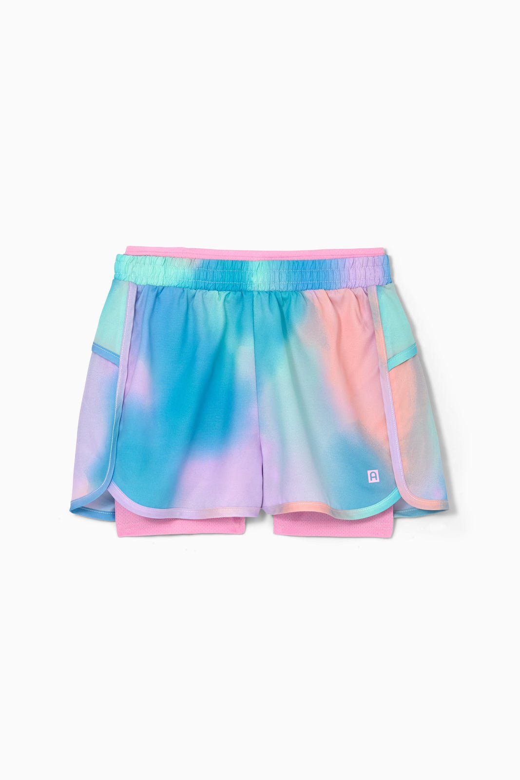 Tie Dye Active 2 - in - 1 ShortBOTTOMSRockets of Awesome