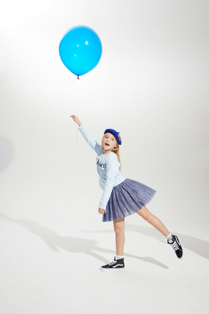 Shimmer Pleated Skirt - FINAL SALE