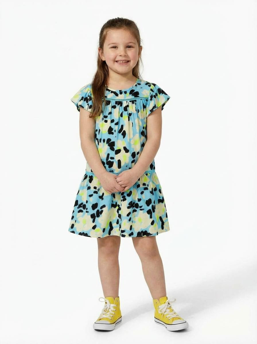 Floral Drop Waist Dress - FINAL SALE