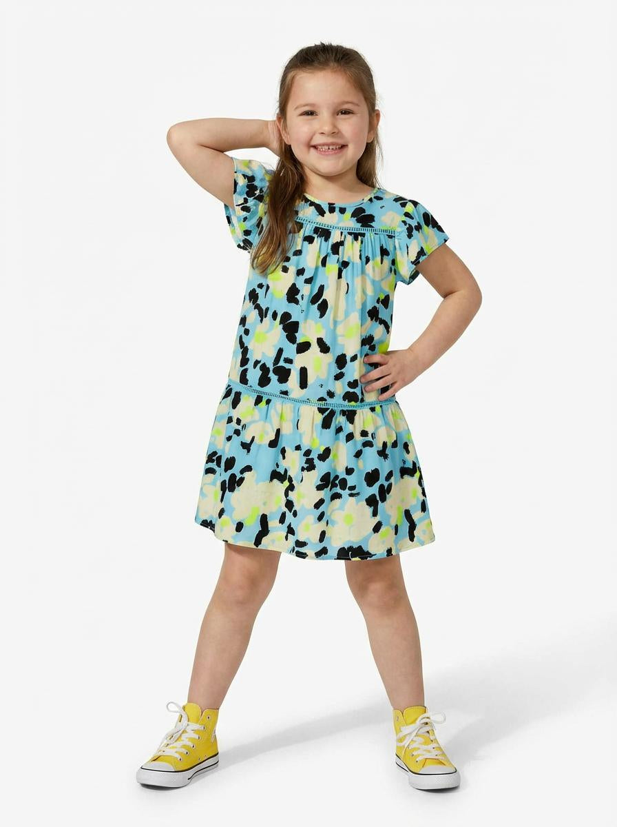 Floral Drop Waist Dress - FINAL SALE