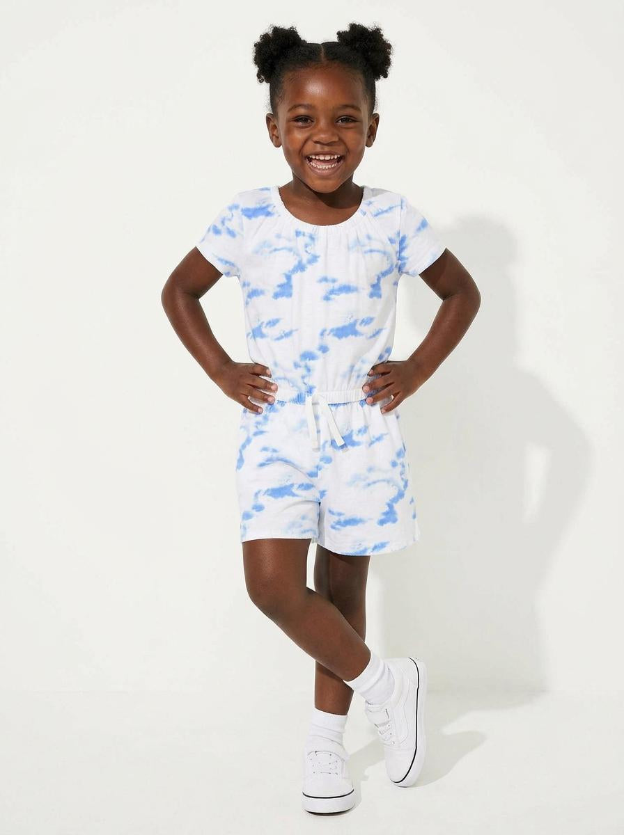 Cloud Print Romper