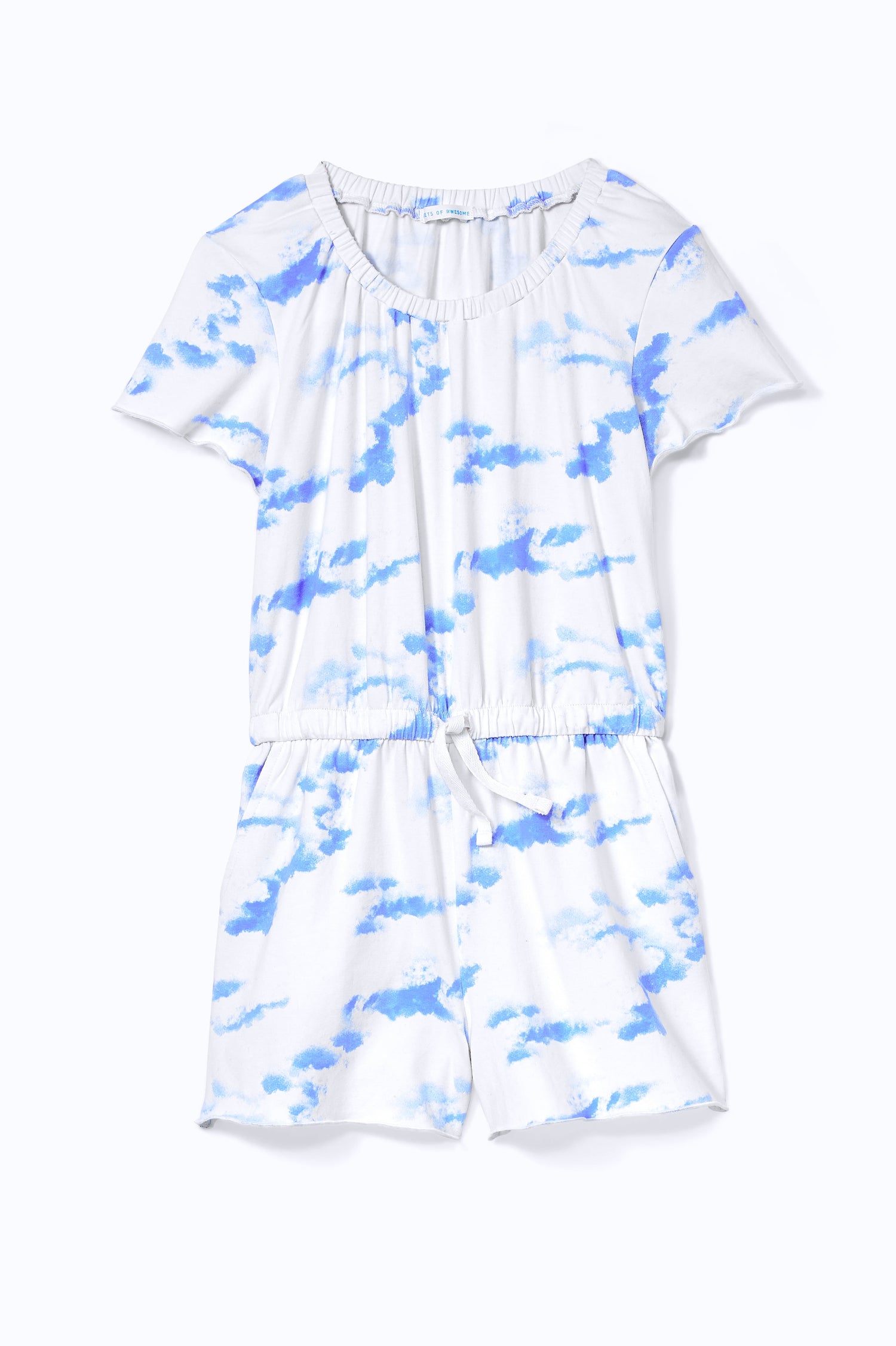 Cloud Print Romper