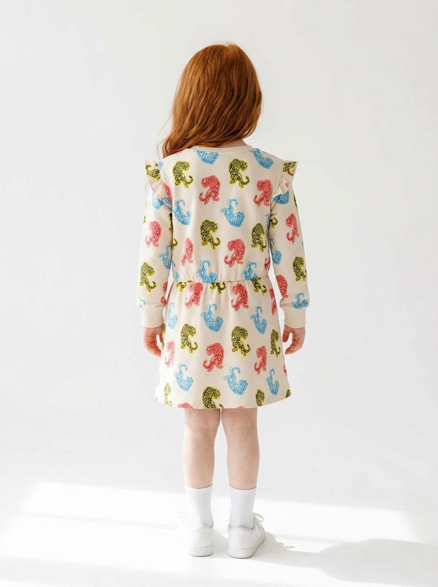 Tiger Ruffle Dress - FINAL SALEDRESSES/ROMPERSRockets of Awesome