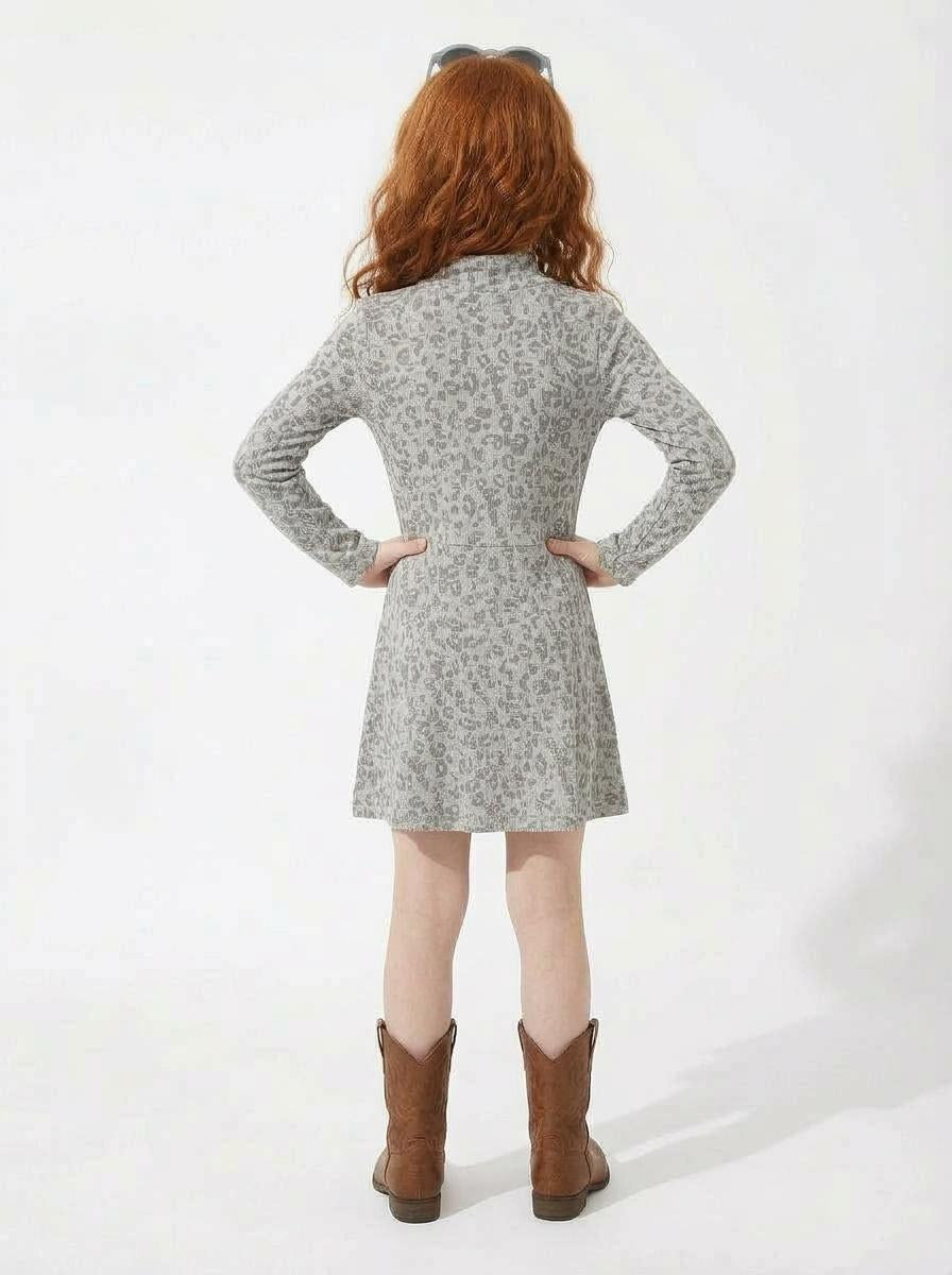 Fit & Flare Leopard Dress - FINAL SALE