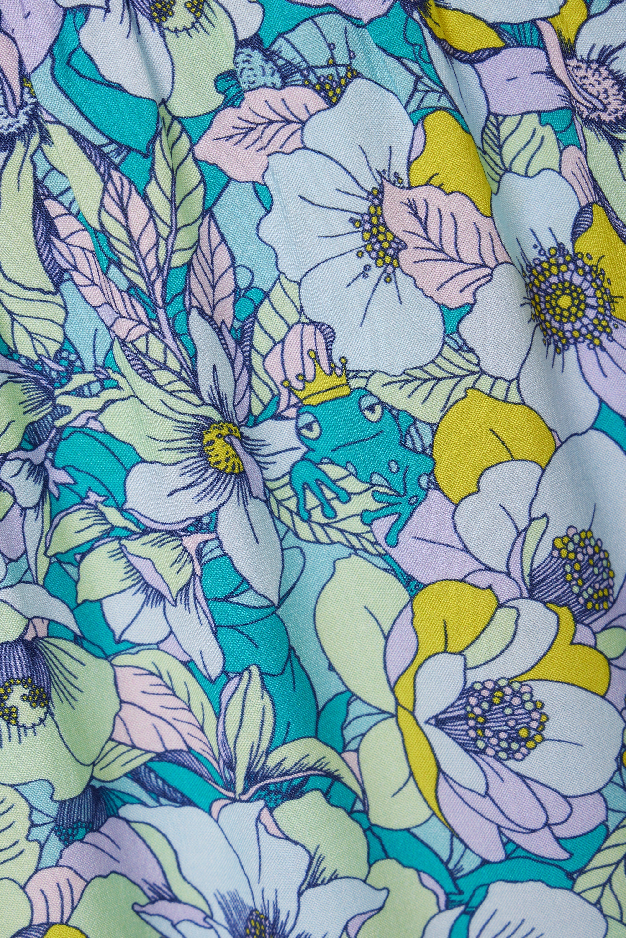 Frog Prince Floral Dress