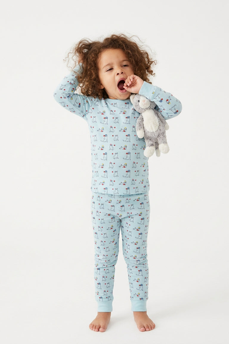 Romantic Kitty Pajamas