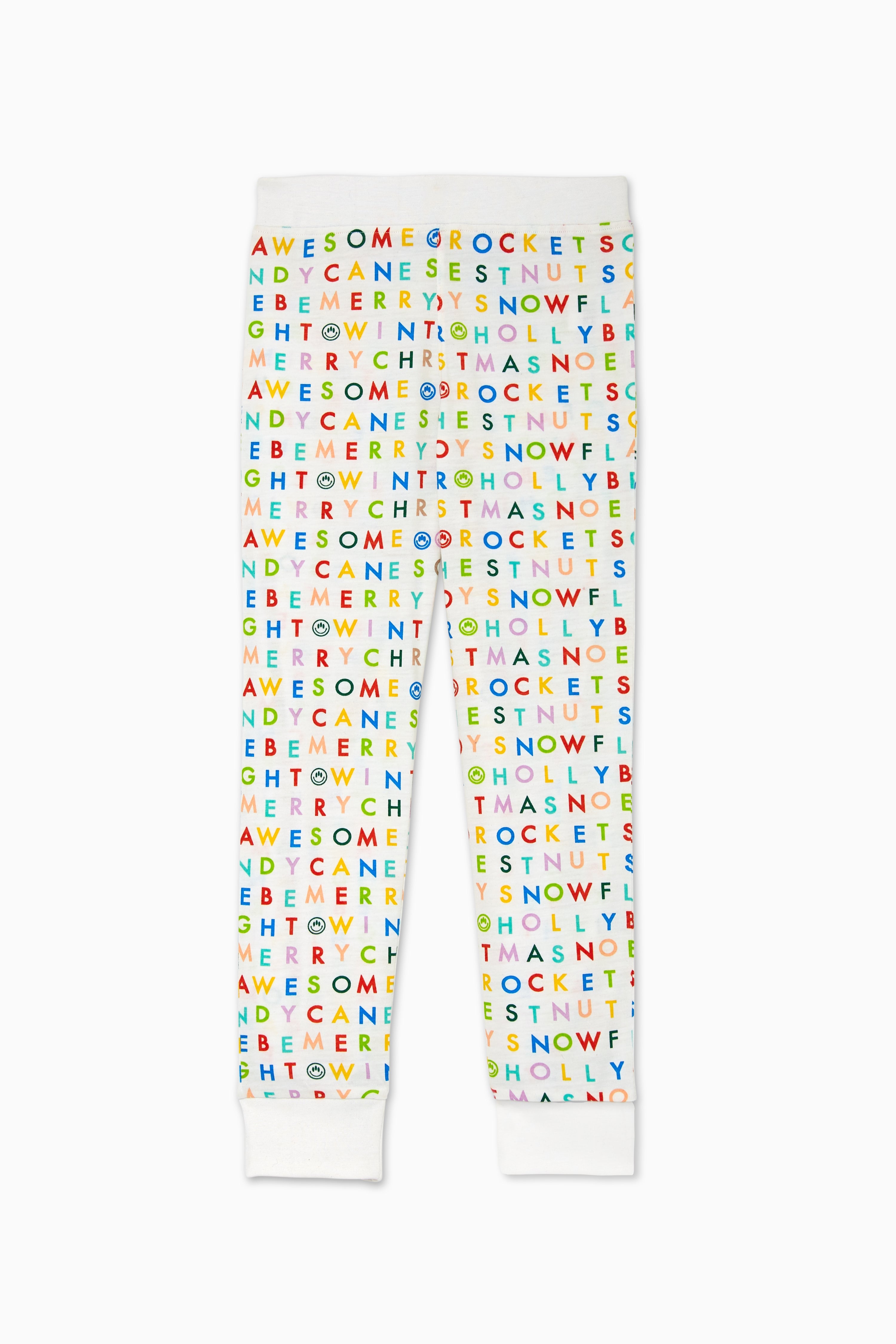 Holiday Crossword Pajamas