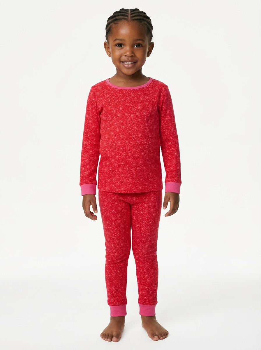 Snowflake Fitted PJ Set
