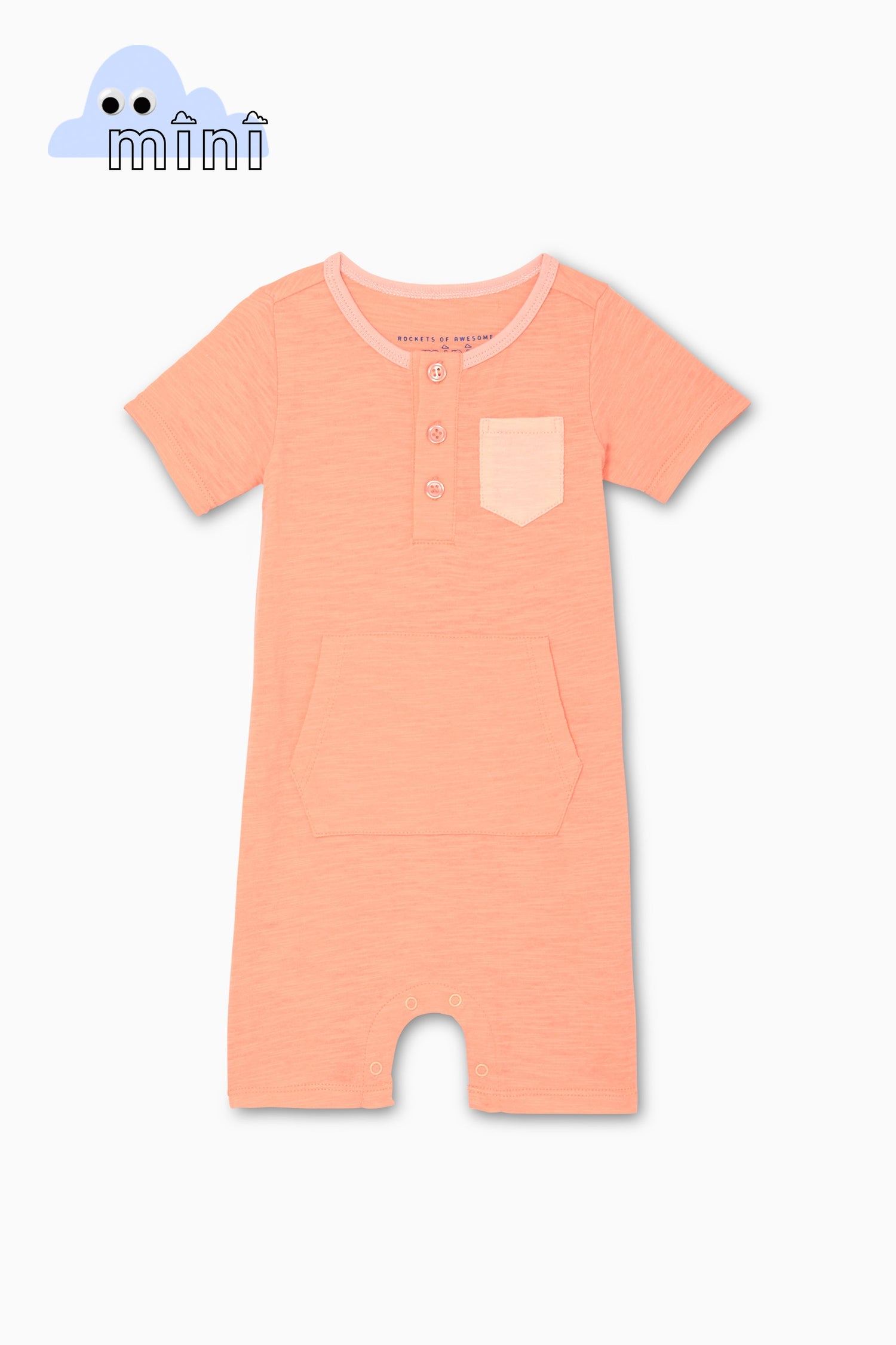 Henley RomperDRESSES/ROMPERSRockets of Awesome