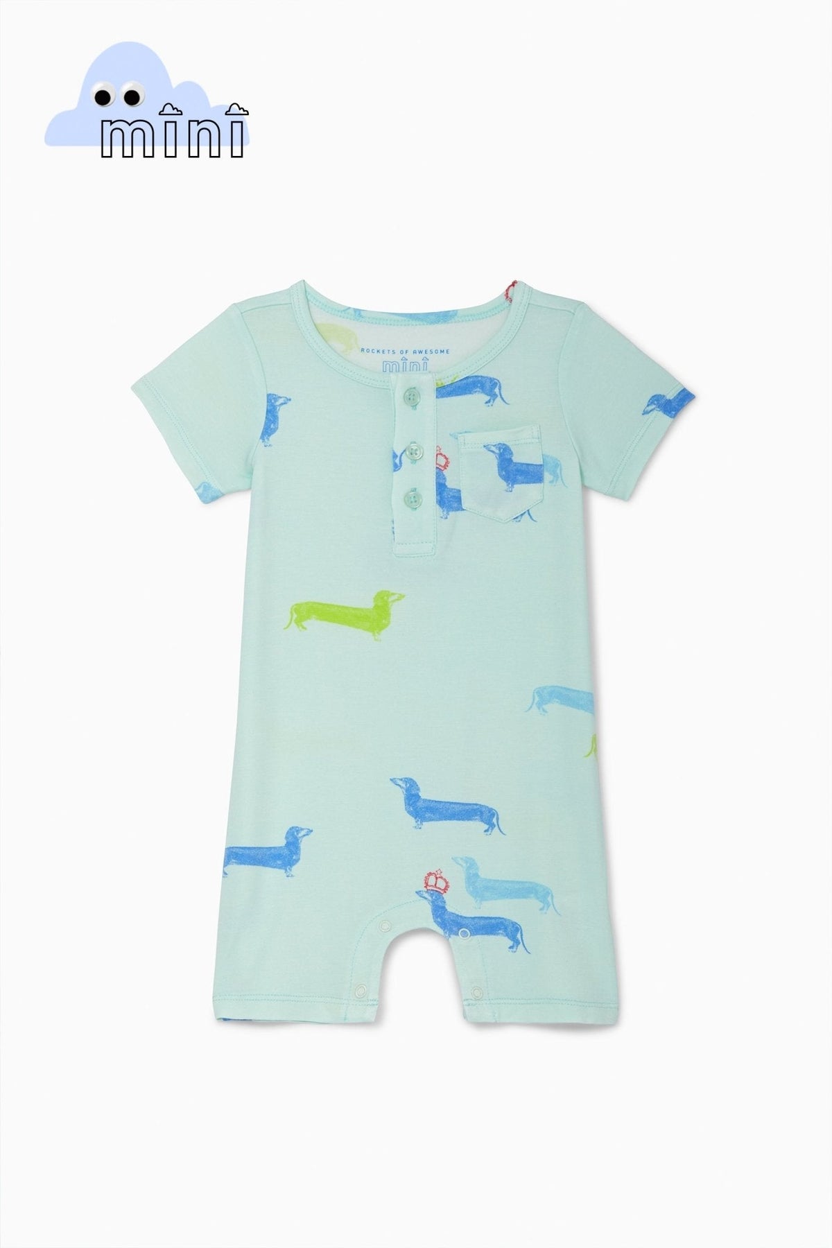 Henley RomperDRESSES/ROMPERSRockets of Awesome
