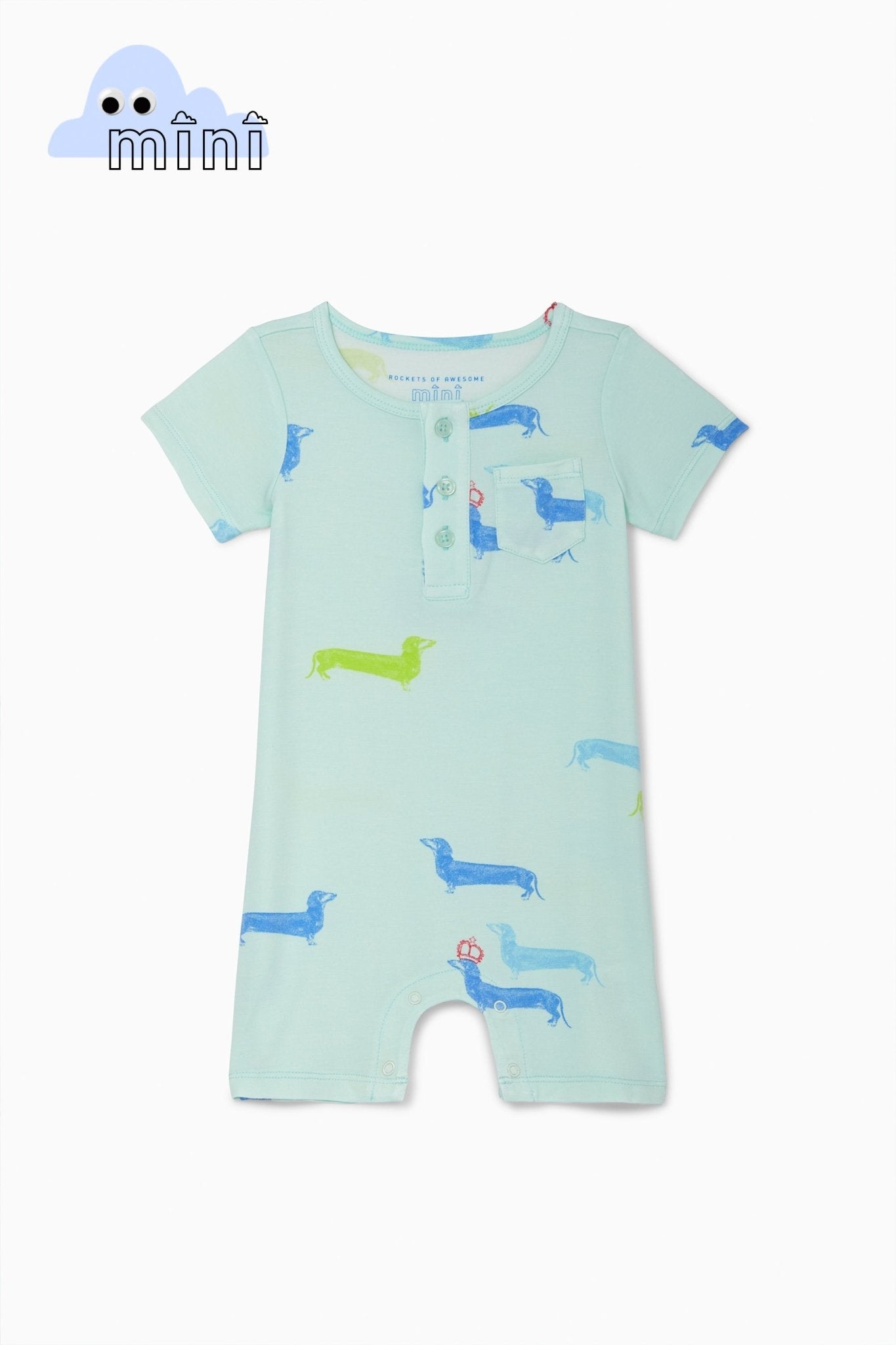 Henley RomperDRESSES/ROMPERSRockets of Awesome