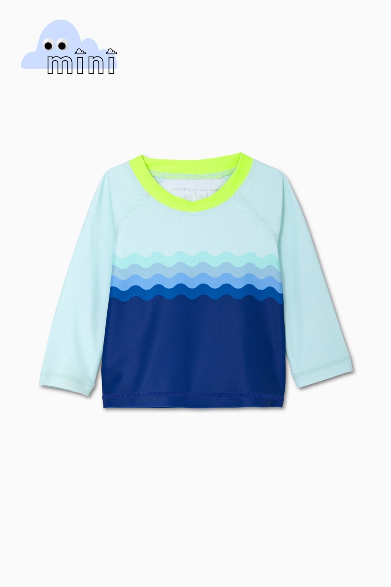 Wavy RashguardSWIMRockets of Awesome