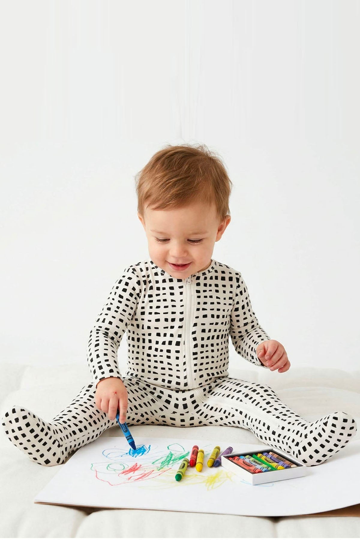 Wavy Gingham One-Piece - FINAL SALE