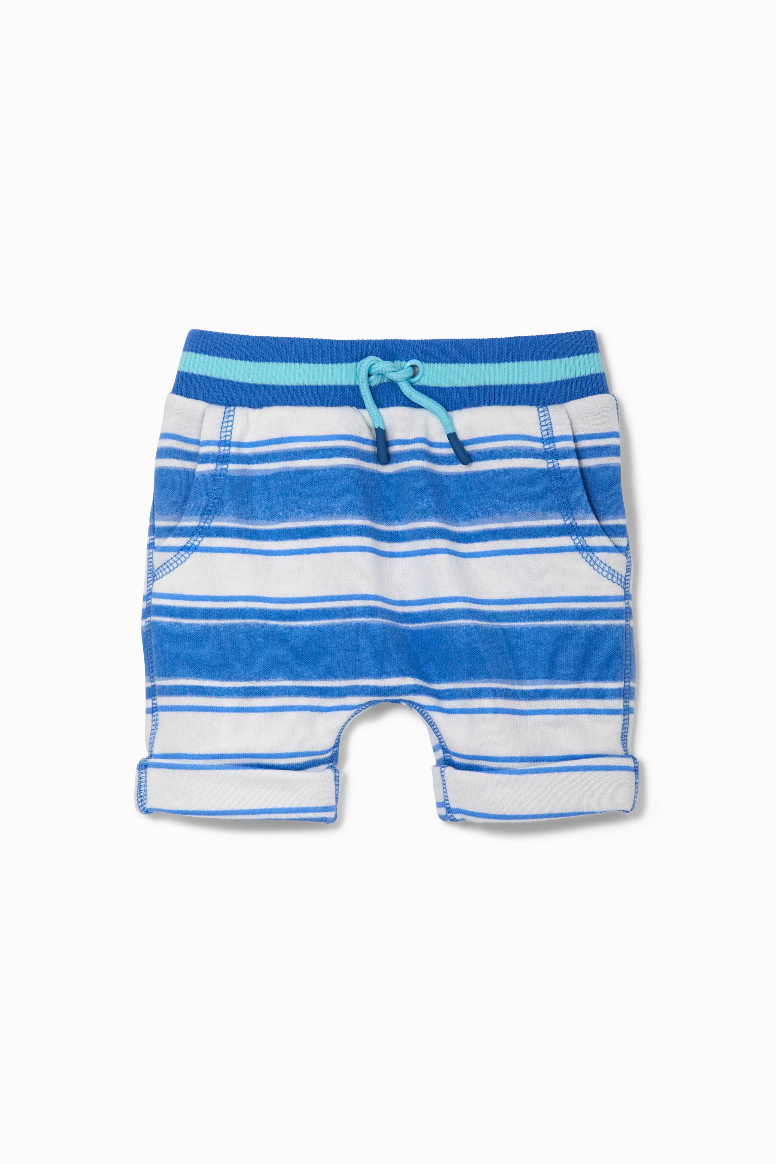Stripe Cuff Short