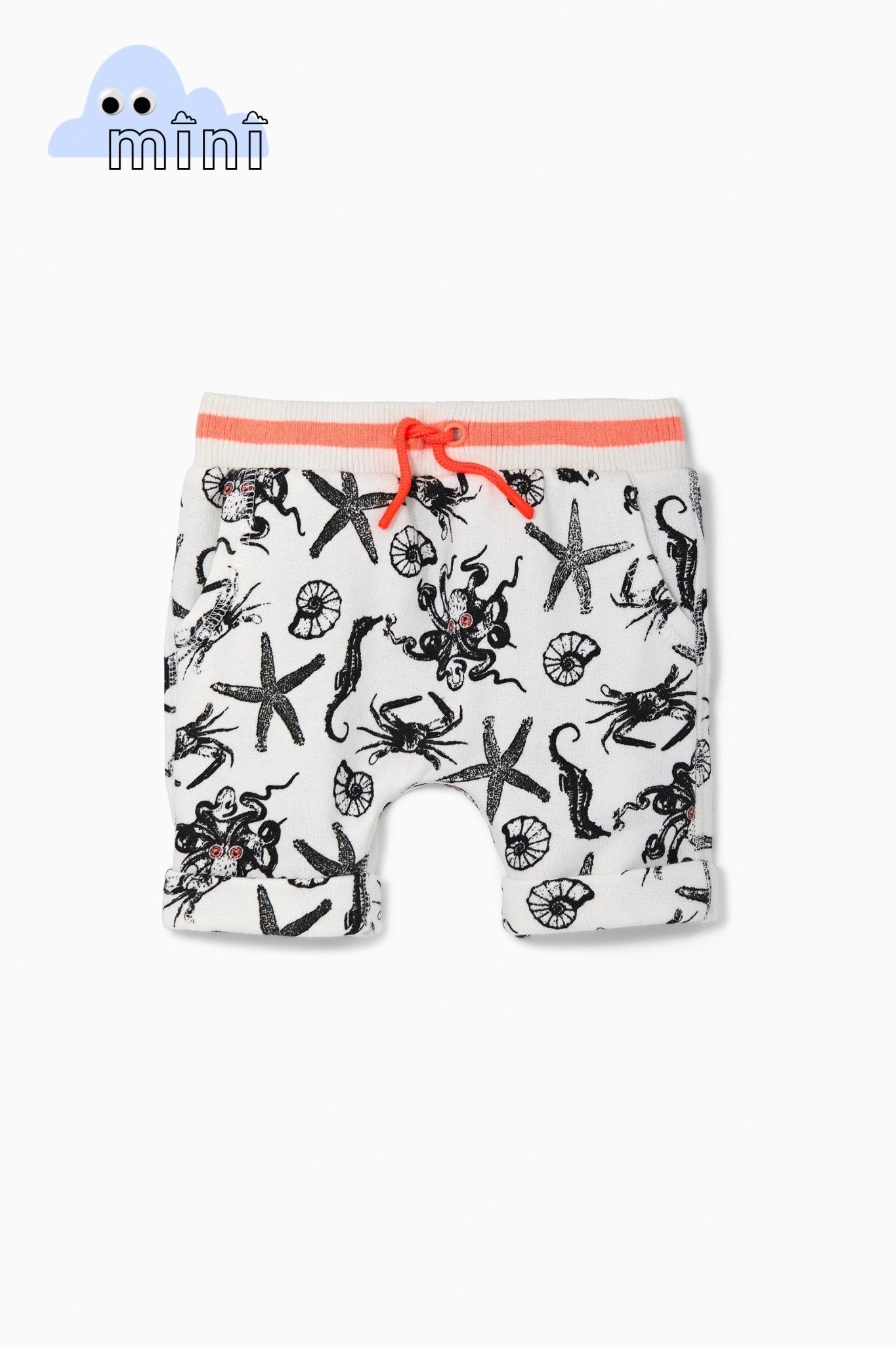 Sea Creature Cuff Short - FINAL SALEBOTTOMSRockets of Awesome