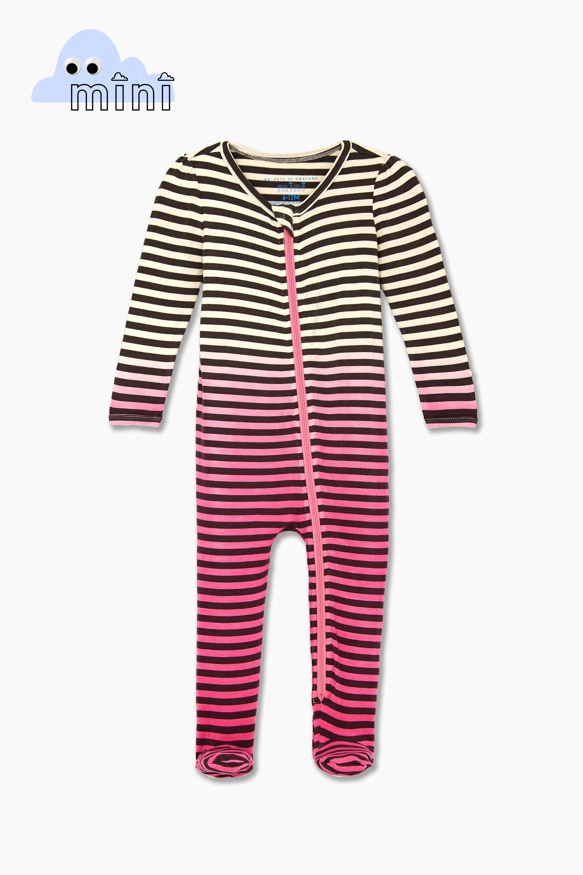 Stripe Ombre One-Piece