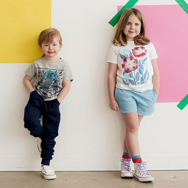 Organic Cotton Kids Single Pack Graphic Tee - FINAL SALE