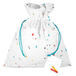 printed reusable fabric gift bag