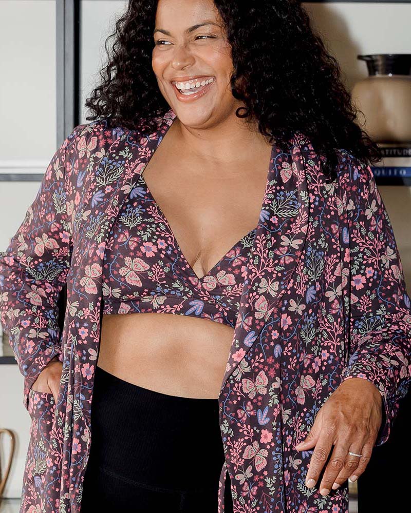 Nursing, Maternity & Beyond Bralette in Flower Child - FINAL SALE