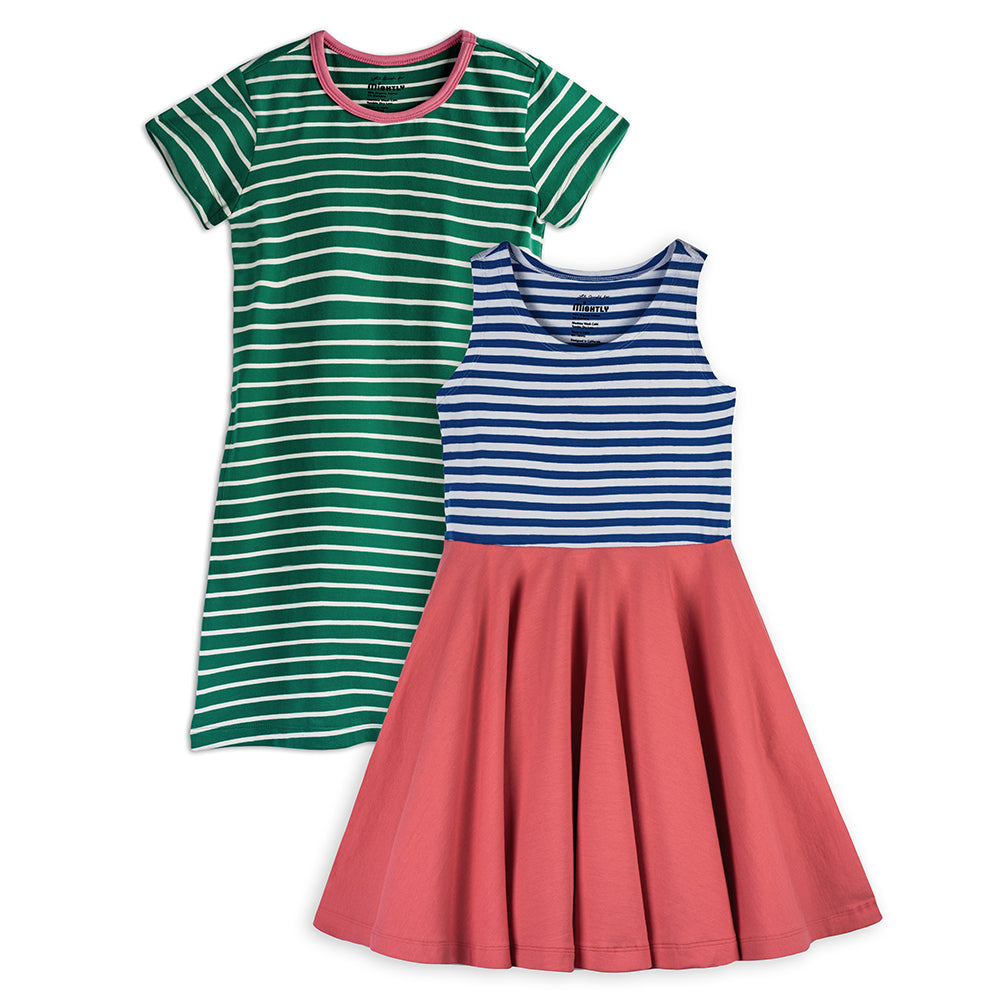 Kids Organic Spring/Summer Dress 2-Pack FINAL SALE
