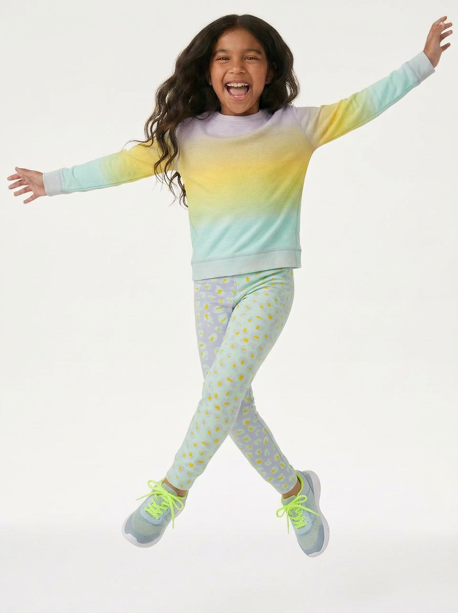 Pastel Leopard Legging