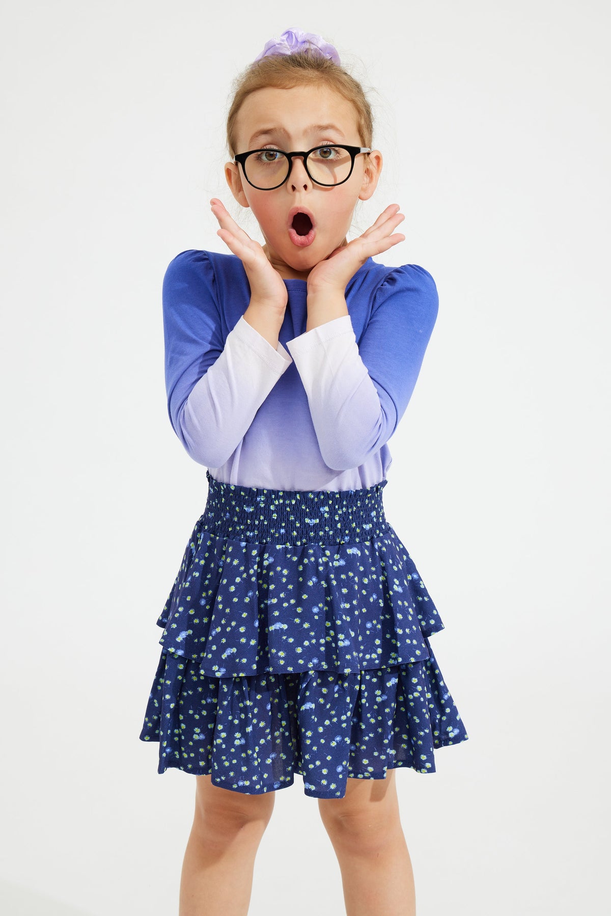 Ditsy Tiered SkirtBOTTOMSRockets of Awesome