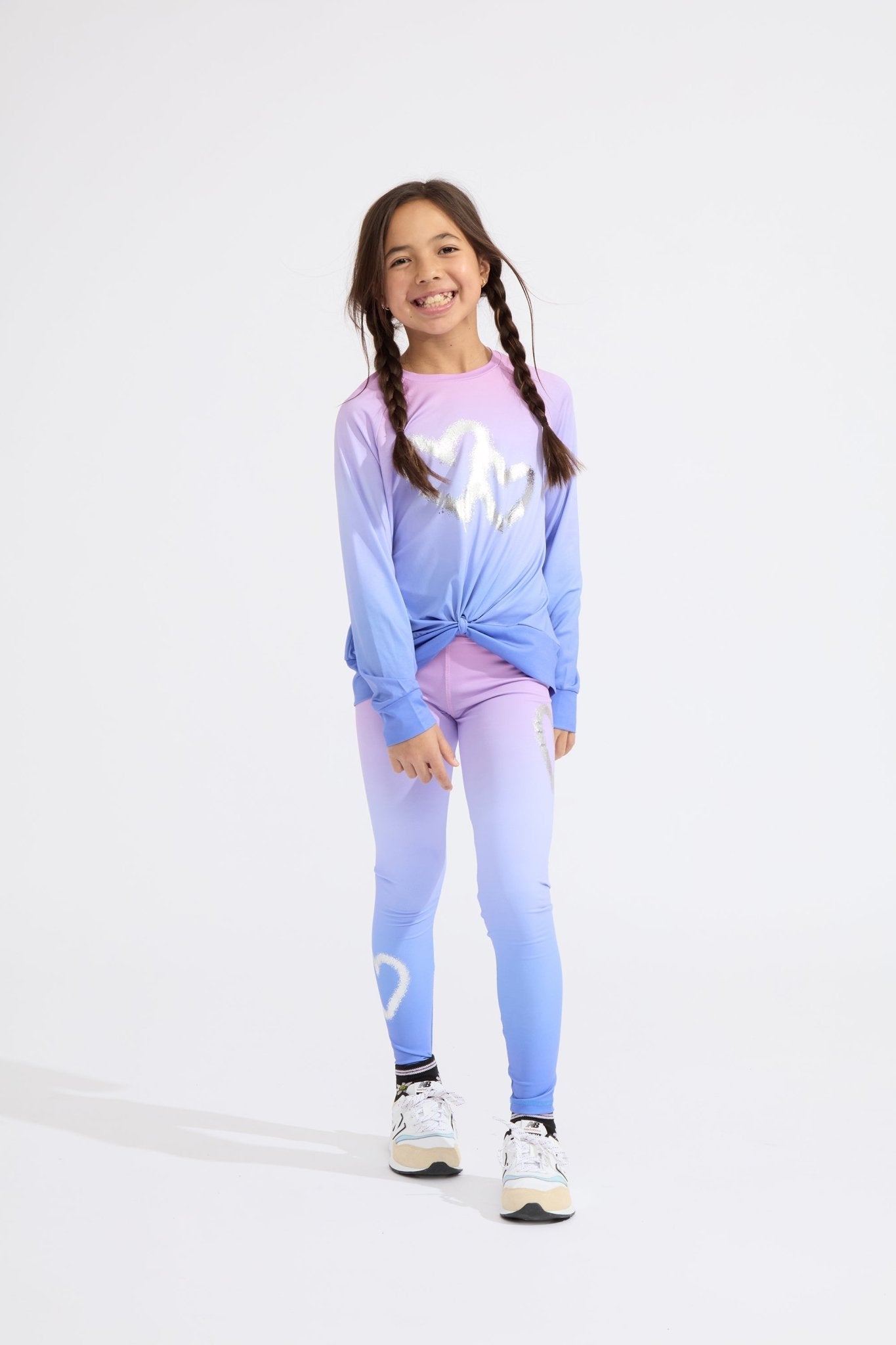 Hearts Active Legging - FINAL SALEBOTTOMSRockets of Awesome