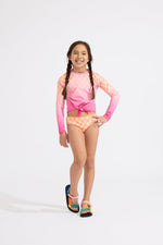 Ombre Tie RashguardSWIMRockets of Awesome