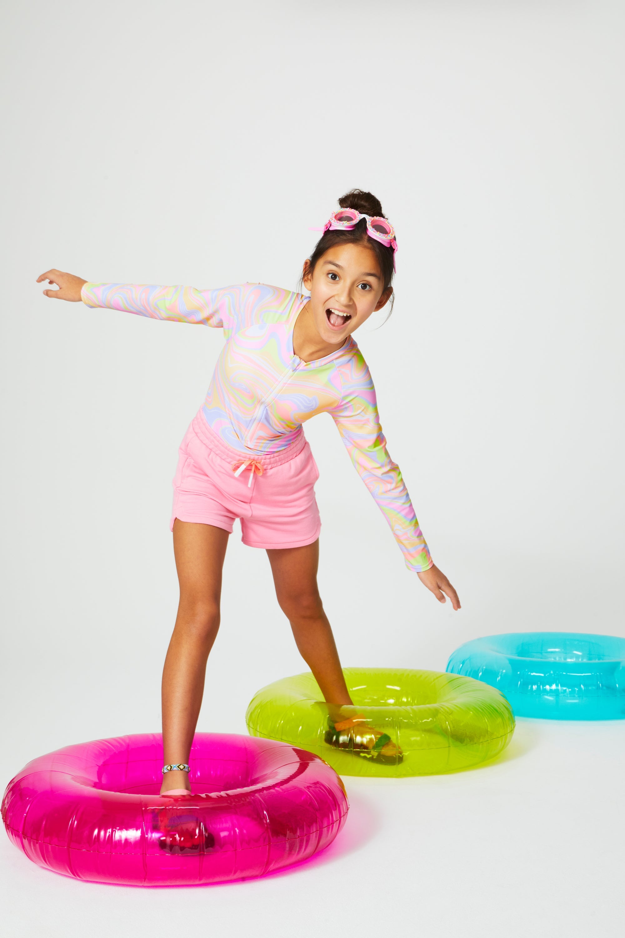 Lava Lamp Rashguard One Piece