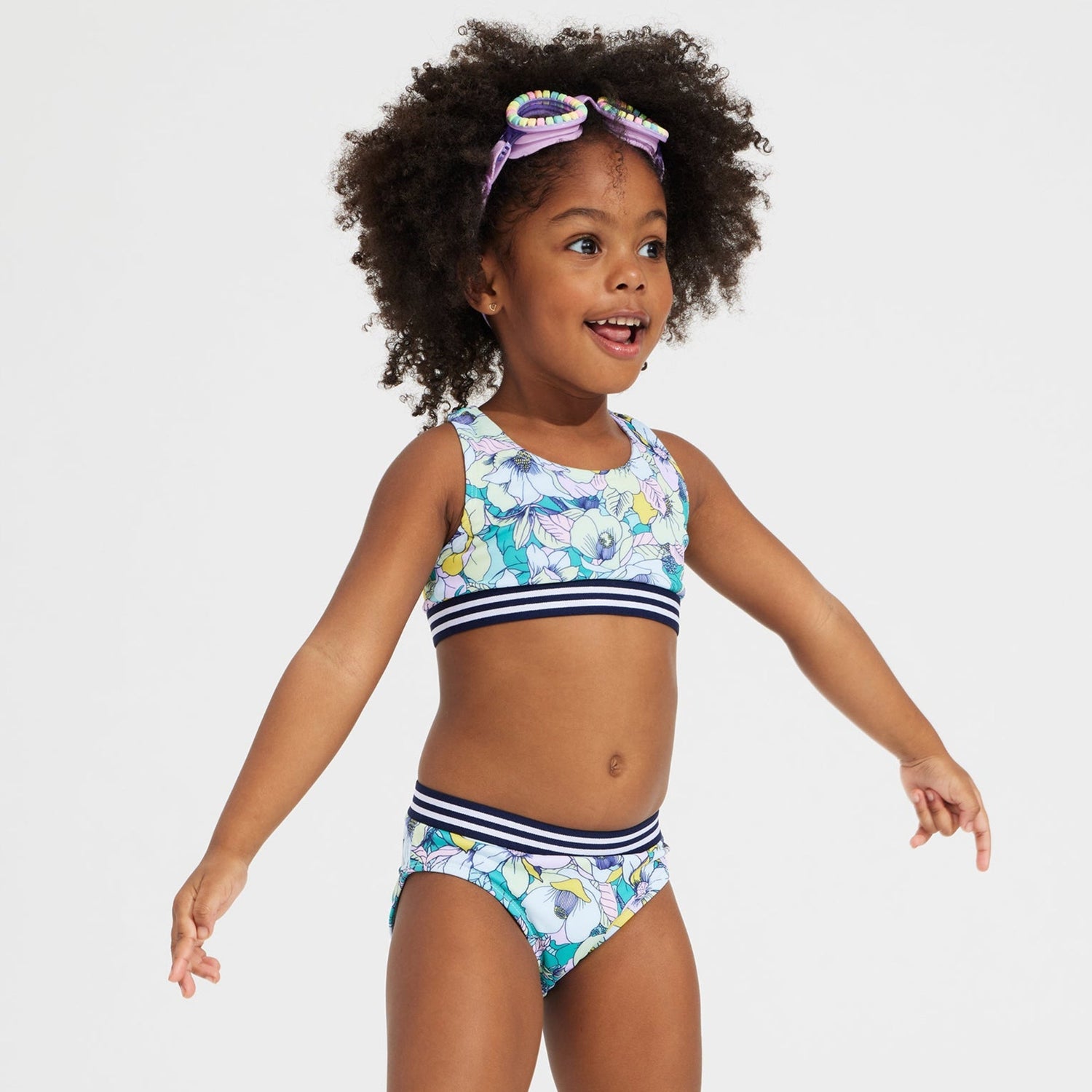 Frog Prince Floral Two Piece SwimSWIMRockets of Awesome