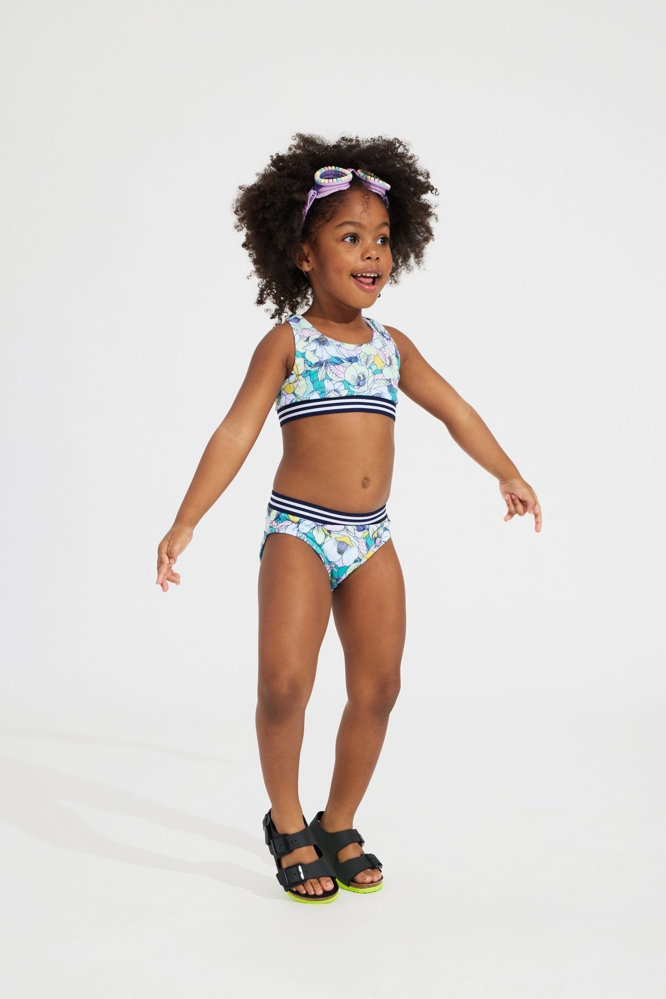 Frog Prince Floral Two Piece SwimSWIMRockets of Awesome