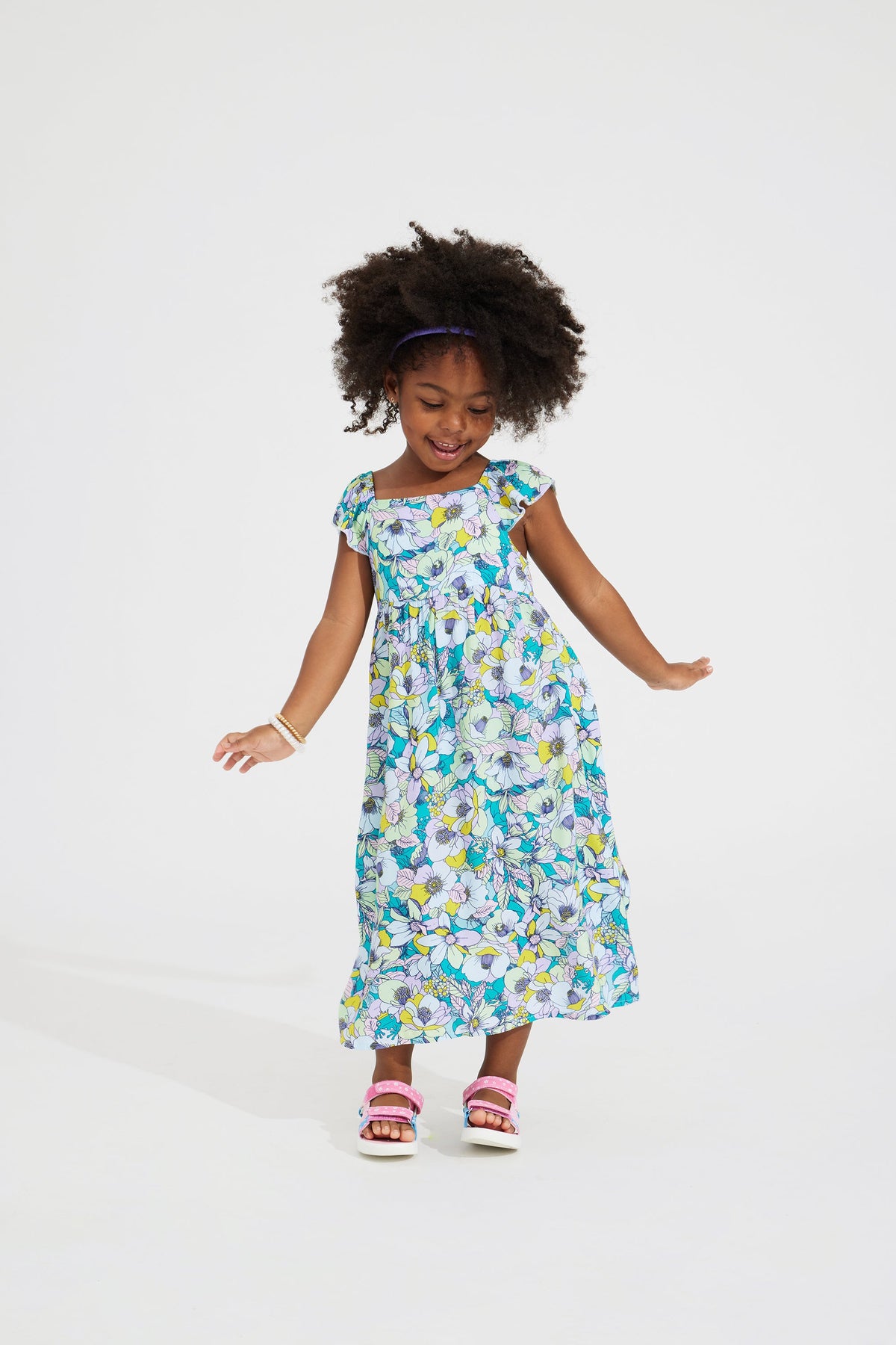 Frog Prince Floral Dress