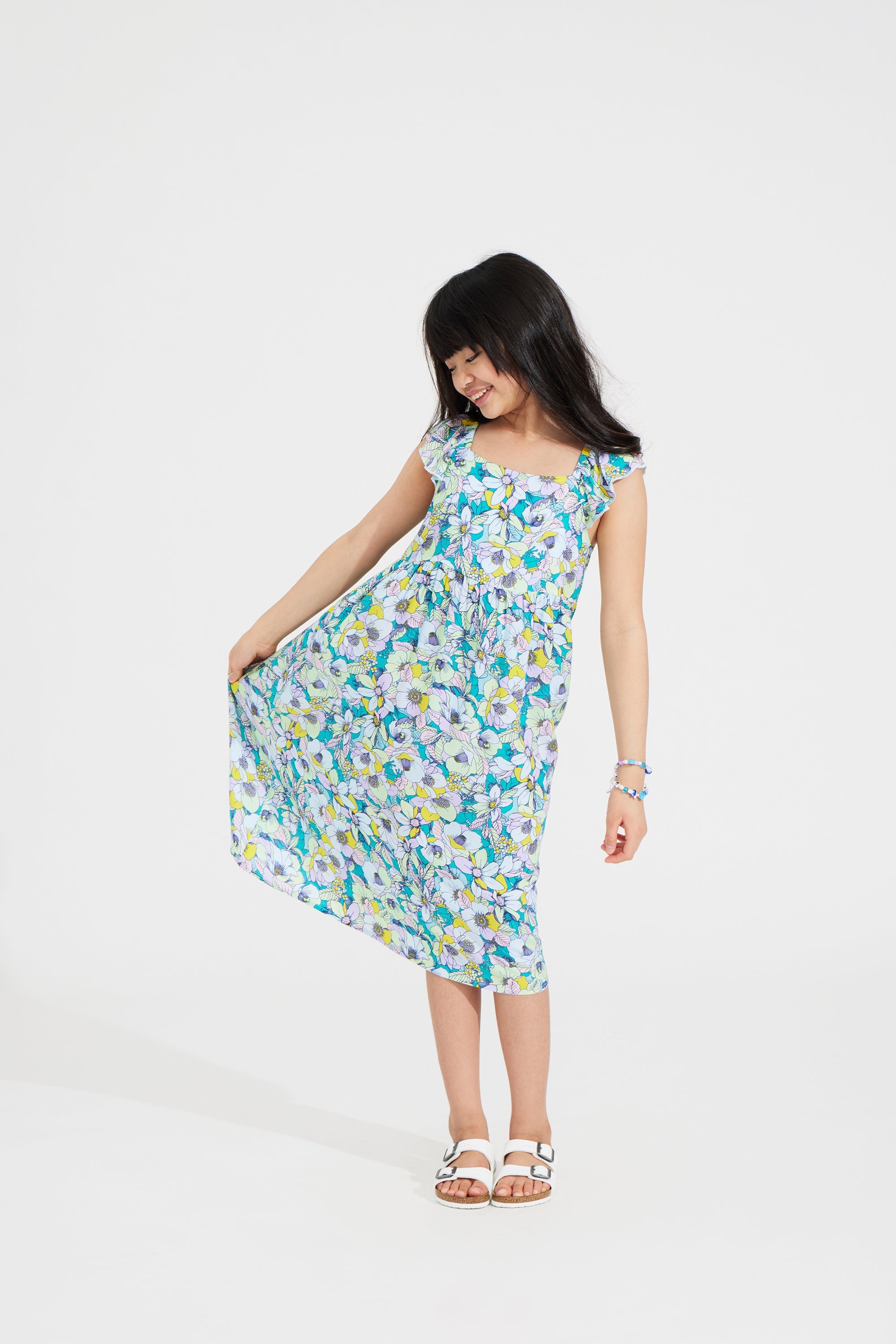 Frog Prince Floral Dress