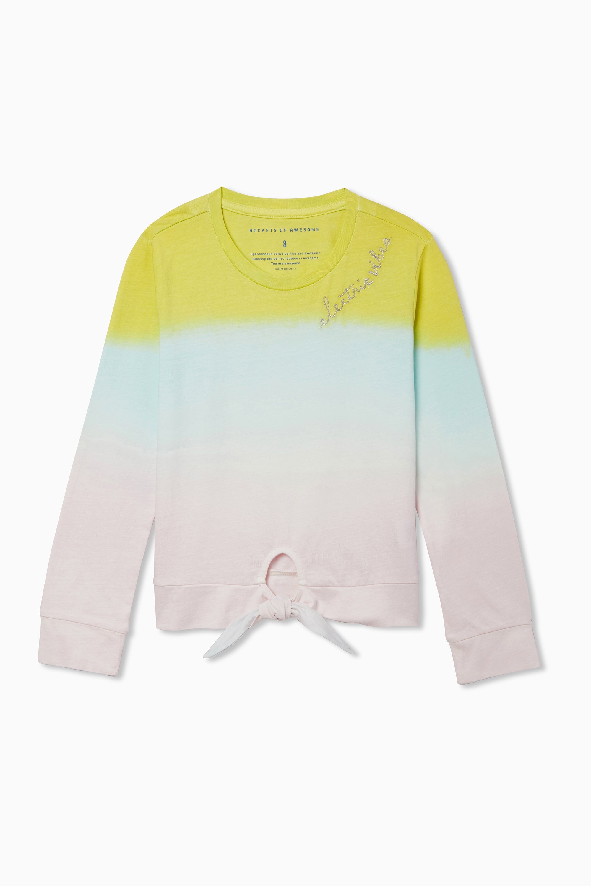 Candy Dipped Tie Tee