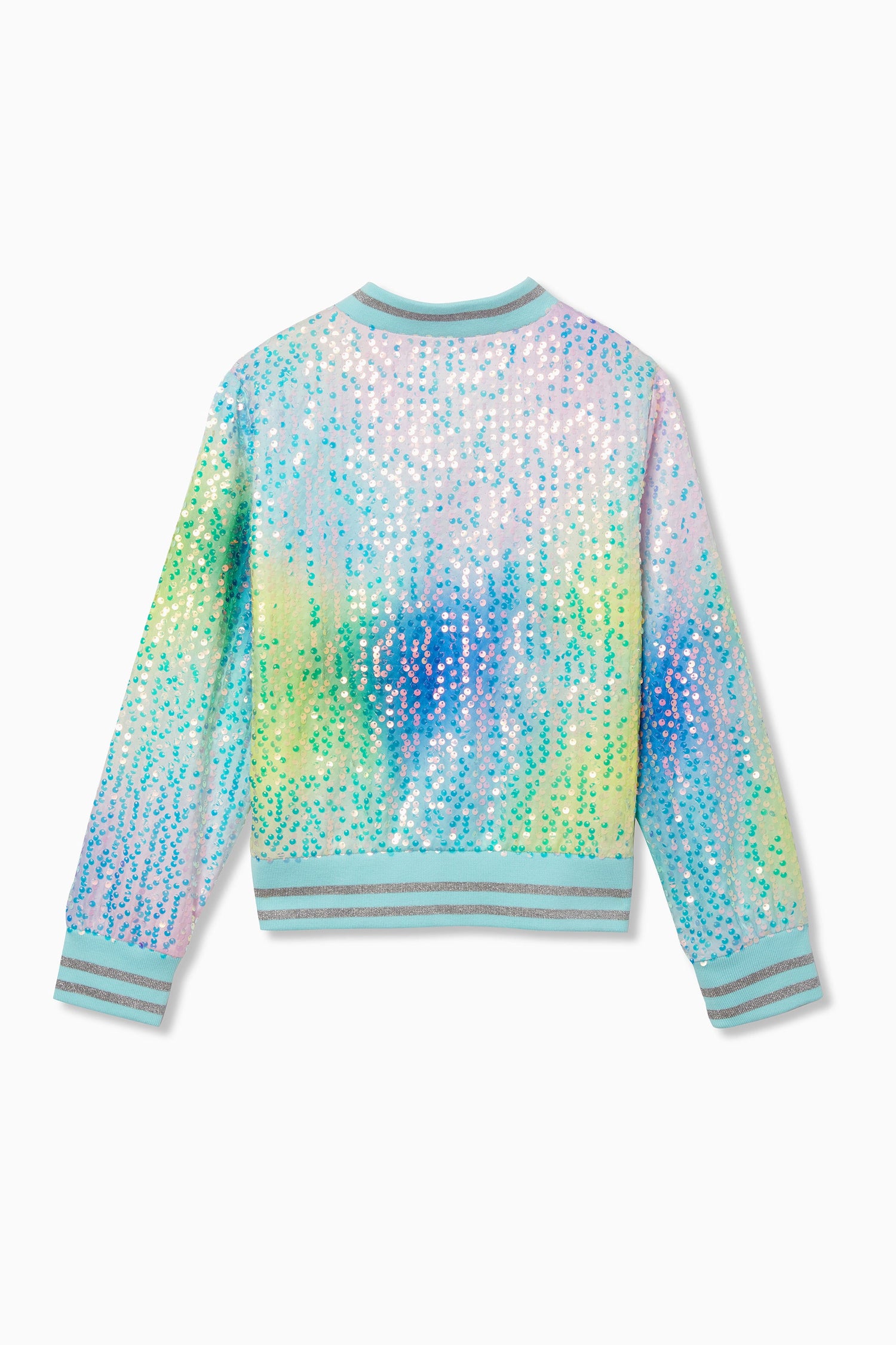 Rainbow Sequin Bomber - FINAL SALE