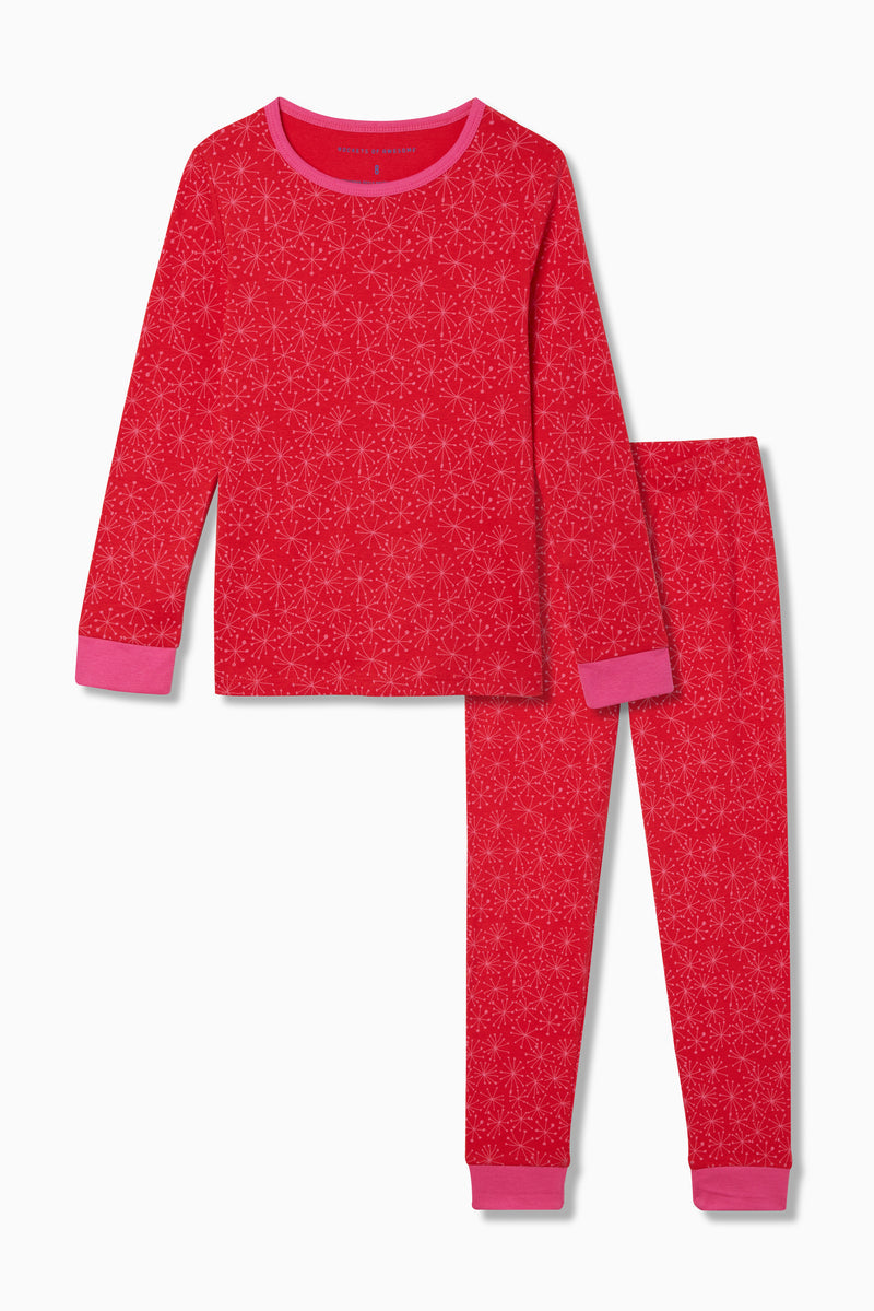 Snowflake Fitted PJ SetSLEEPWEARRockets of Awesome