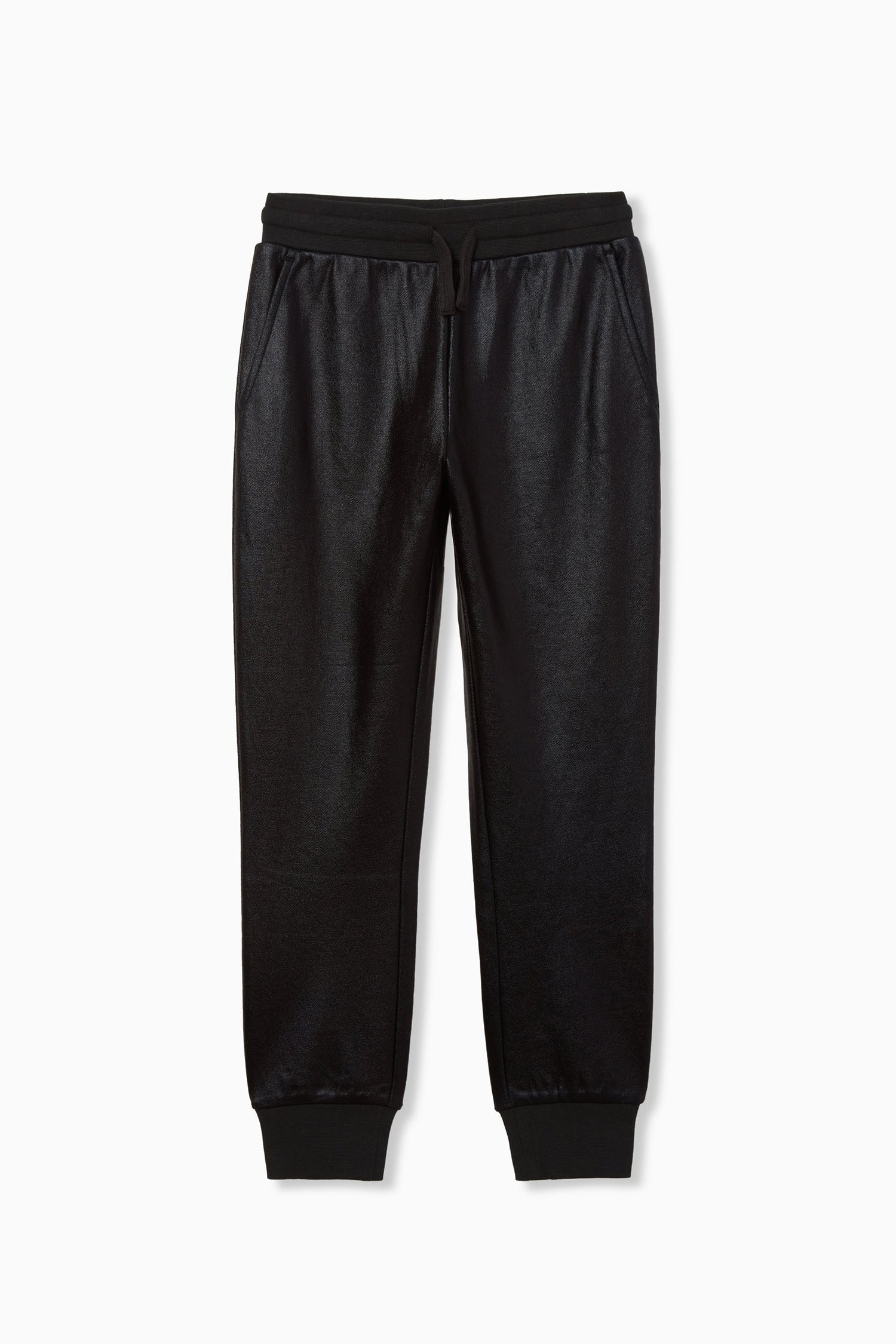 Black Foil Jogger - FINAL SALE