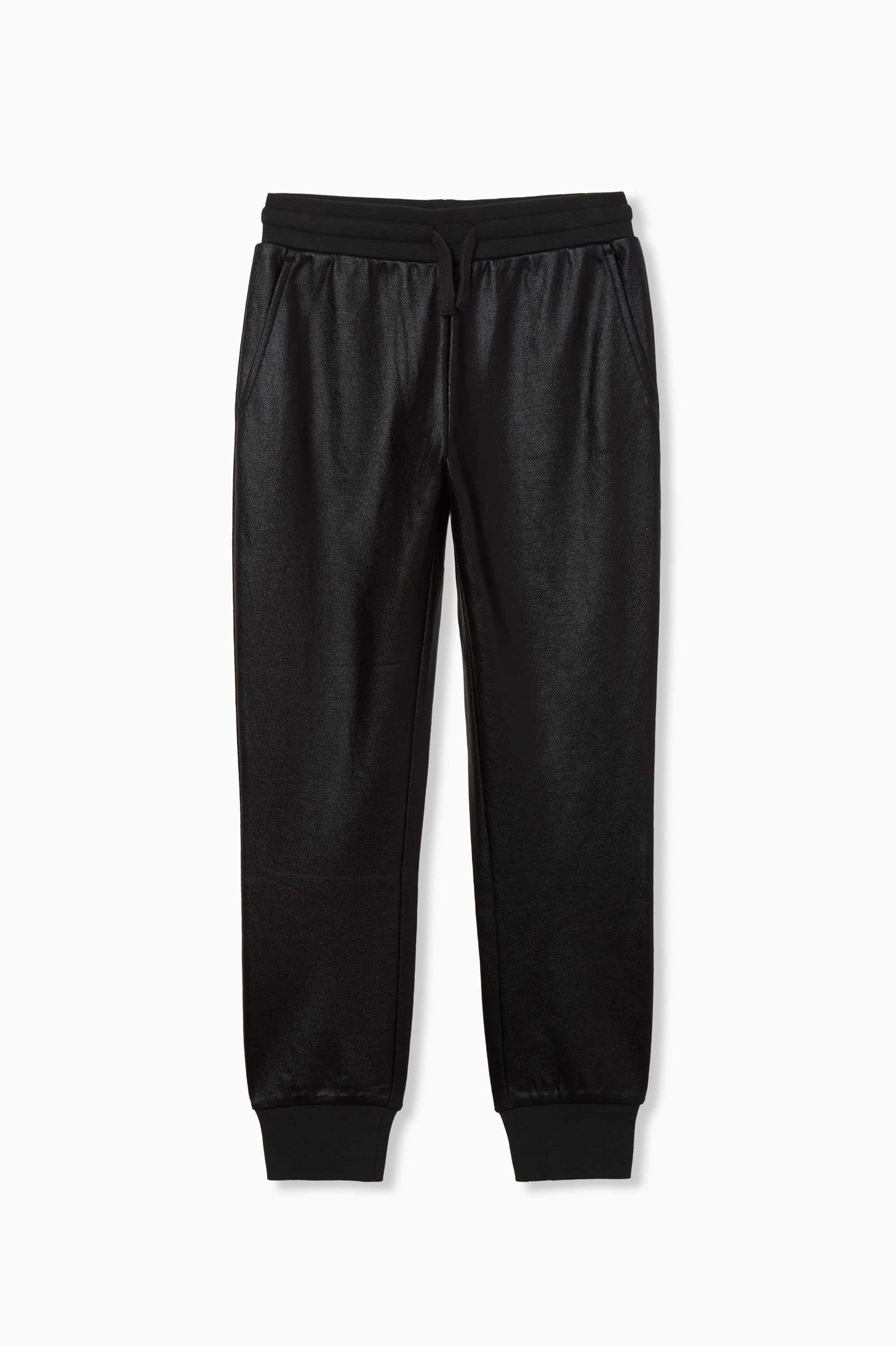 Black Foil Jogger - FINAL SALE