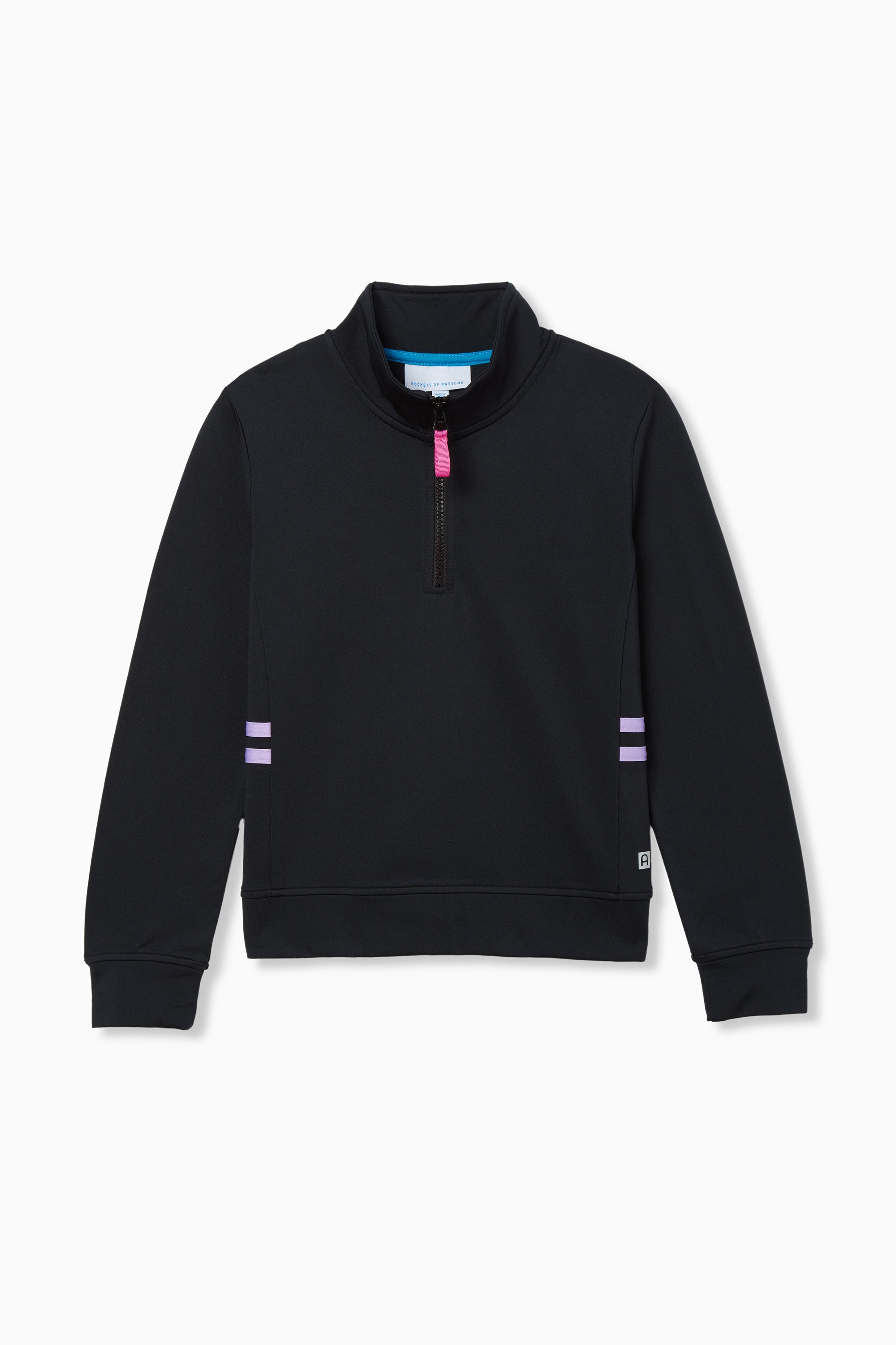 Stripes Zip Popover - FINAL SALE