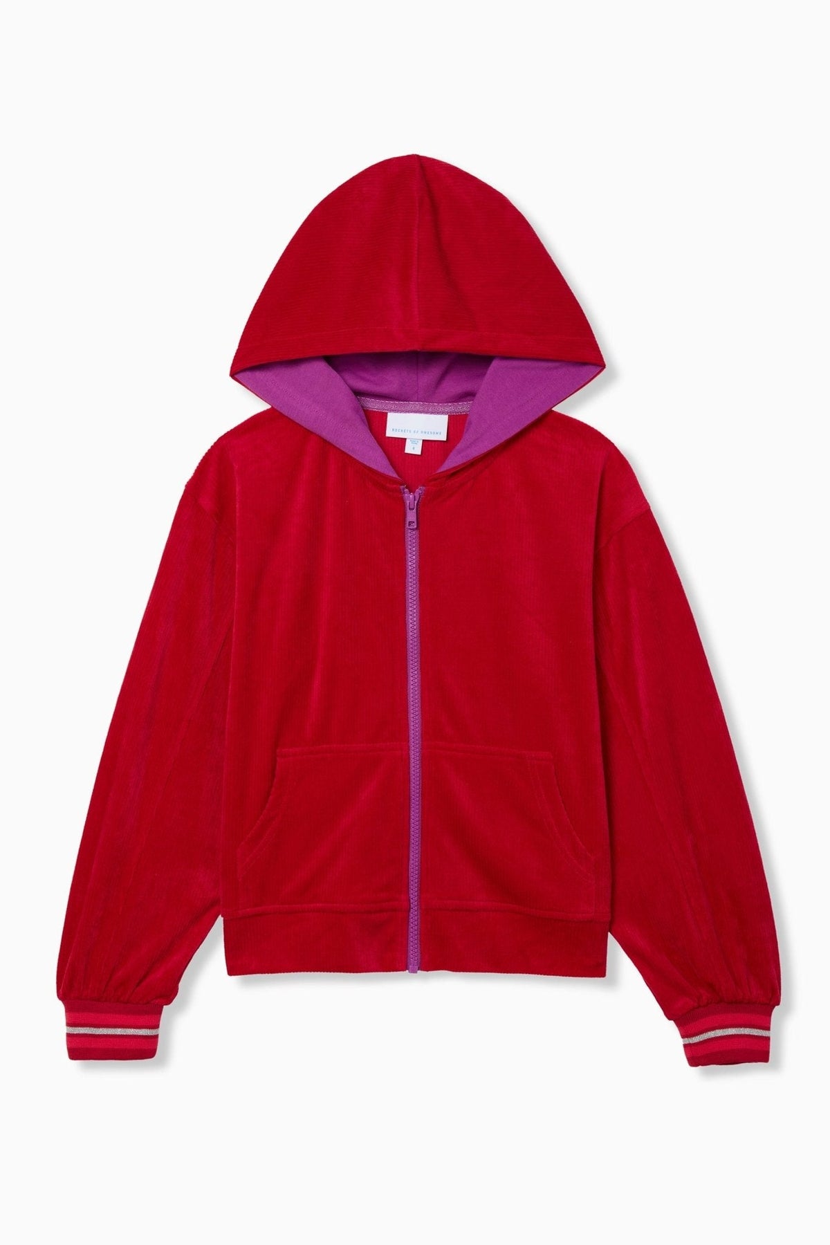 Plush Zip Hoodie - FINAL SALETOPSRockets of Awesome
