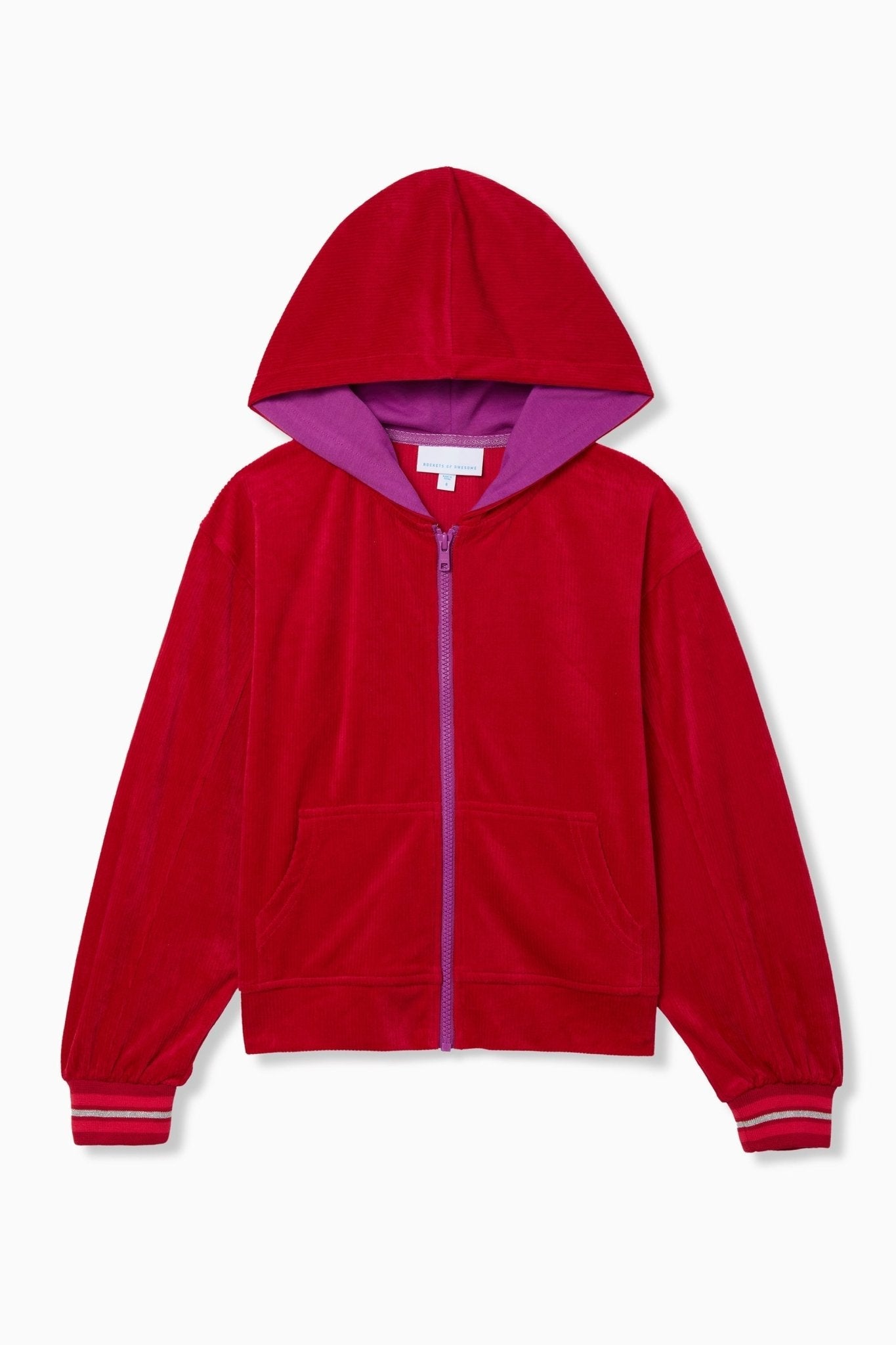Plush Zip Hoodie - FINAL SALETOPSRockets of Awesome
